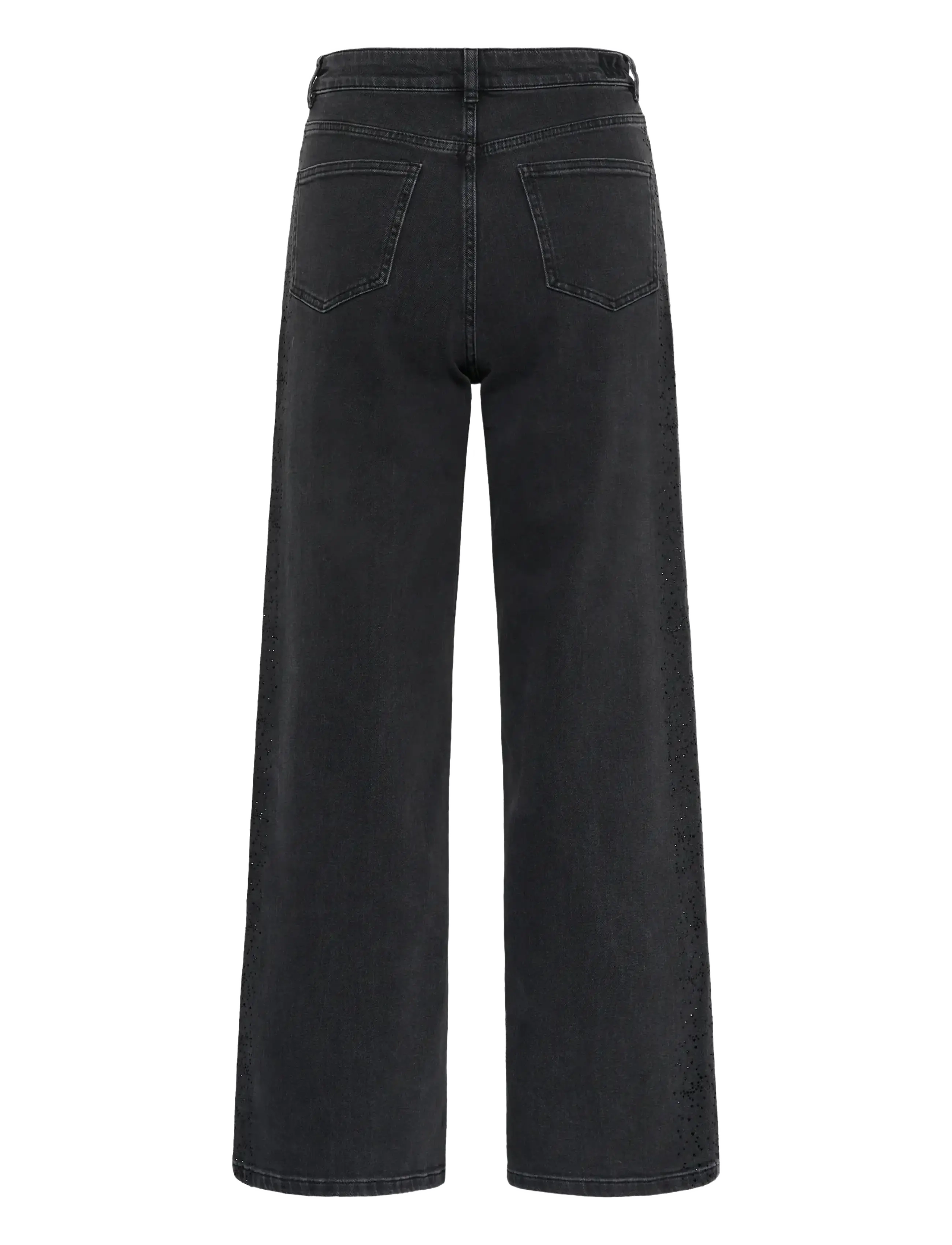 InWear - JUNAIW AALIA JEANS - laia säärega teksad - dark grey wash denim - 1