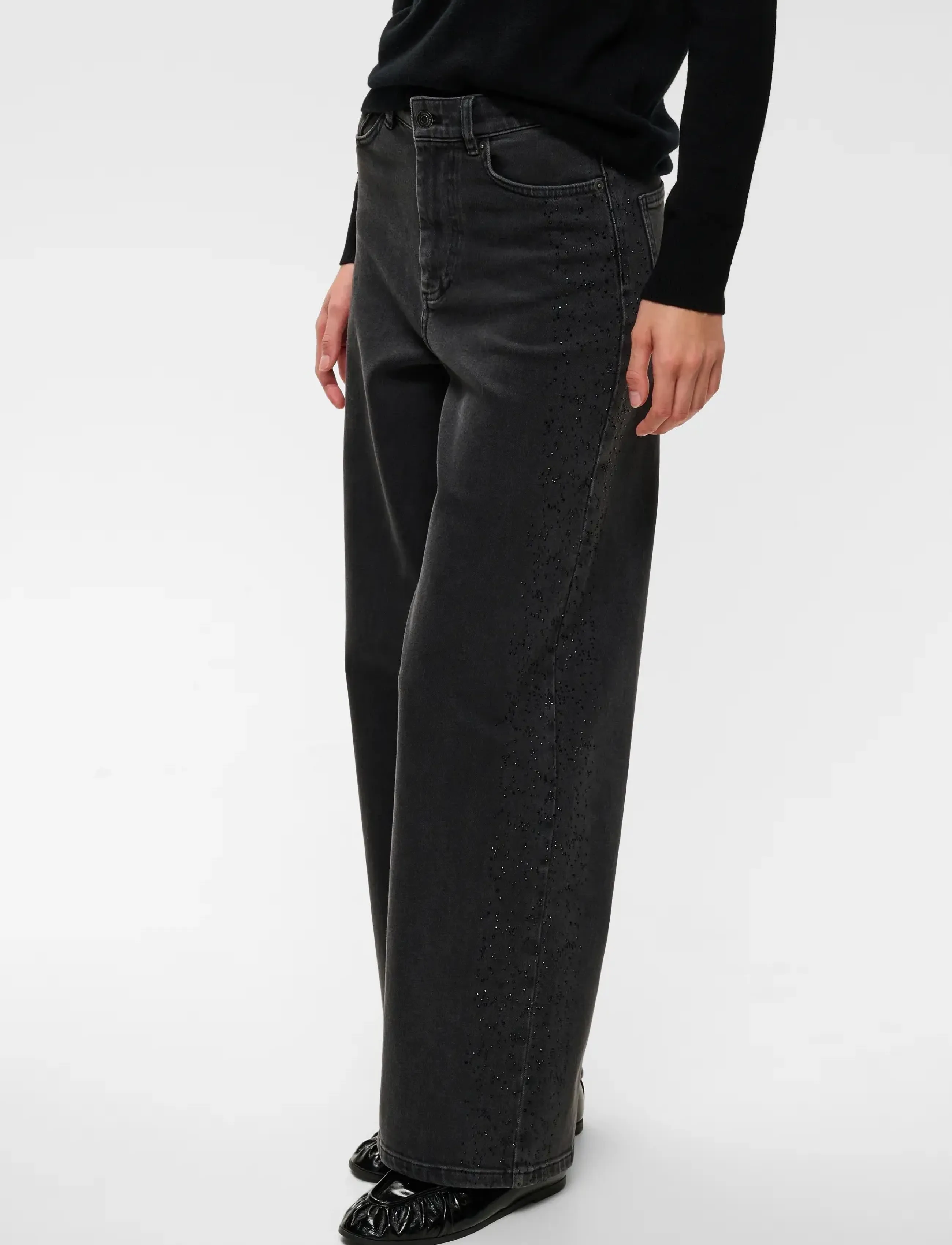 InWear JUNAIW AALIA JEANS - Jeans - DARK GREY WASH DENIM / grey