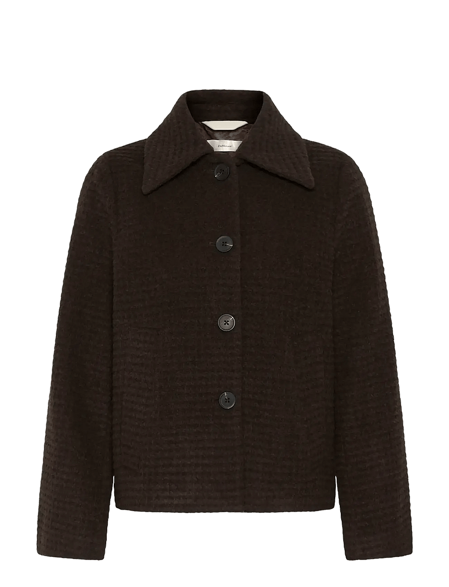 InWear - HENDRIXIW SHORT JACKET - steppjacken - chocolate brown - 1