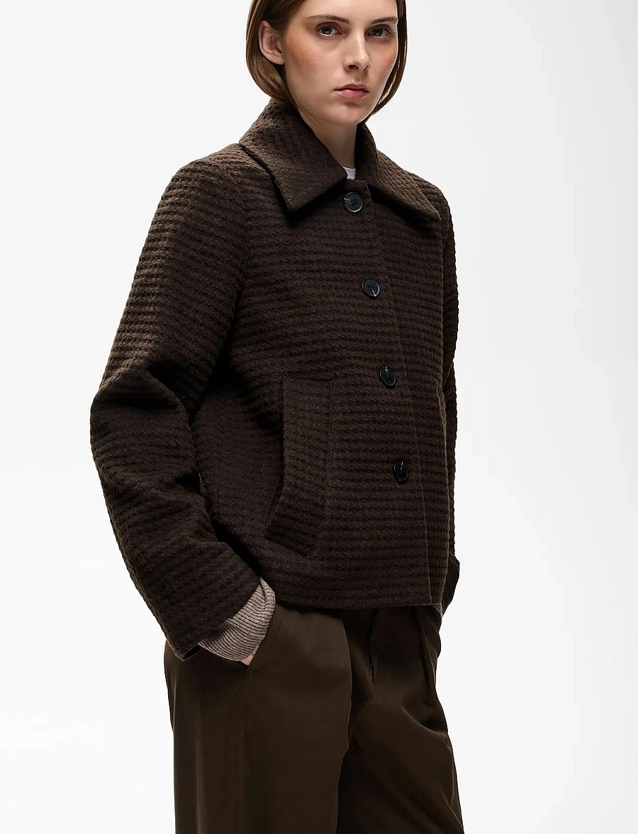 InWear - HENDRIXIW SHORT JACKET - steppjacken - chocolate brown - 4