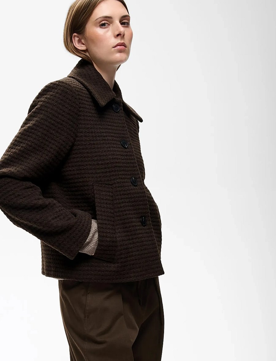 InWear - HENDRIXIW SHORT JACKET - steppjacken - chocolate brown - 5