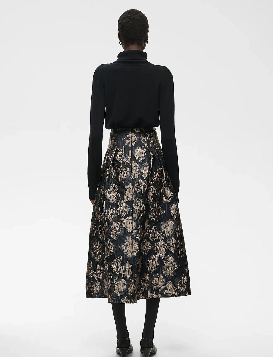 InWear - YANCIEIW SKIRT - flower jacquard - 4