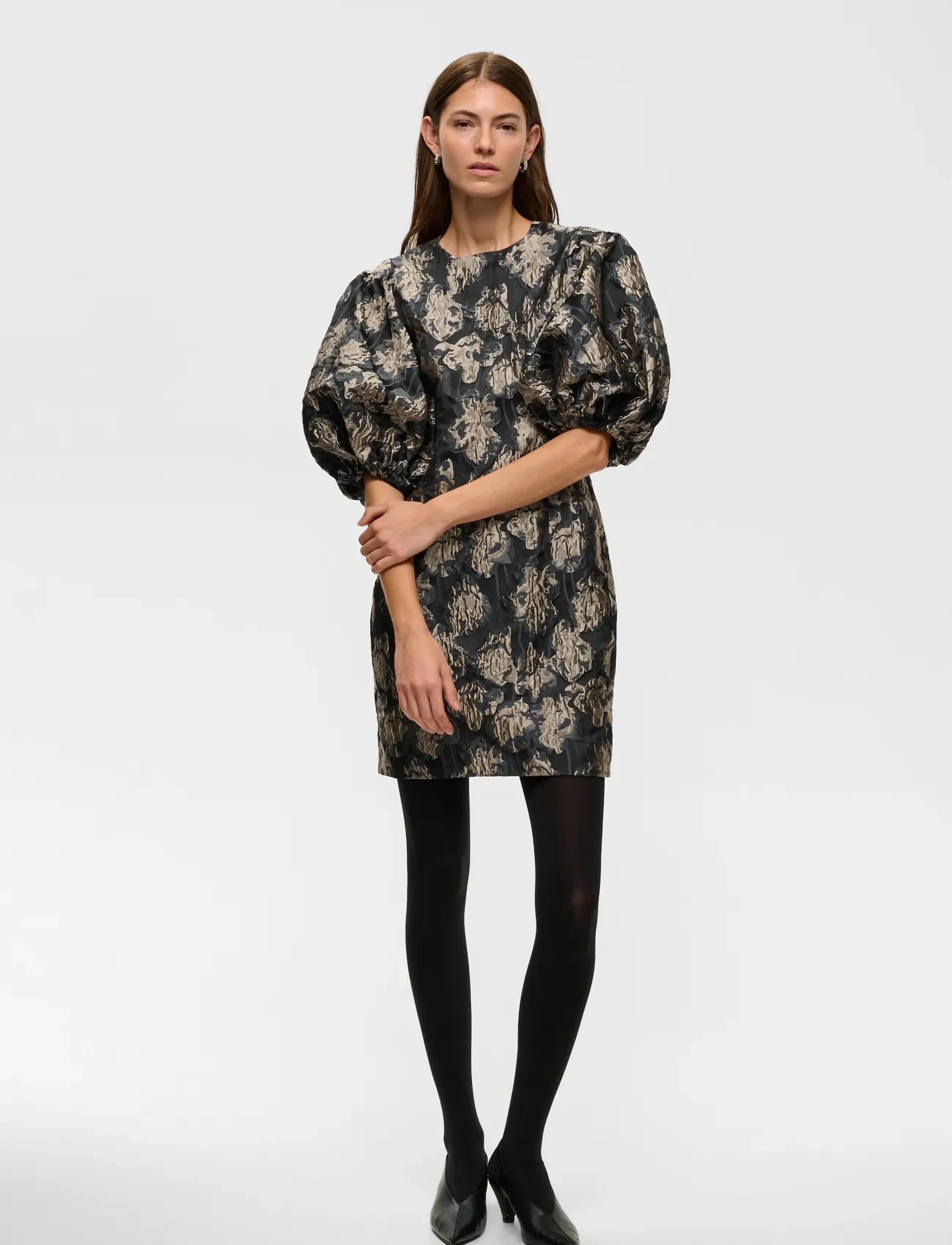 InWear - YANCIEIW DRESS - cocktailkleider - flower jacquard - 3