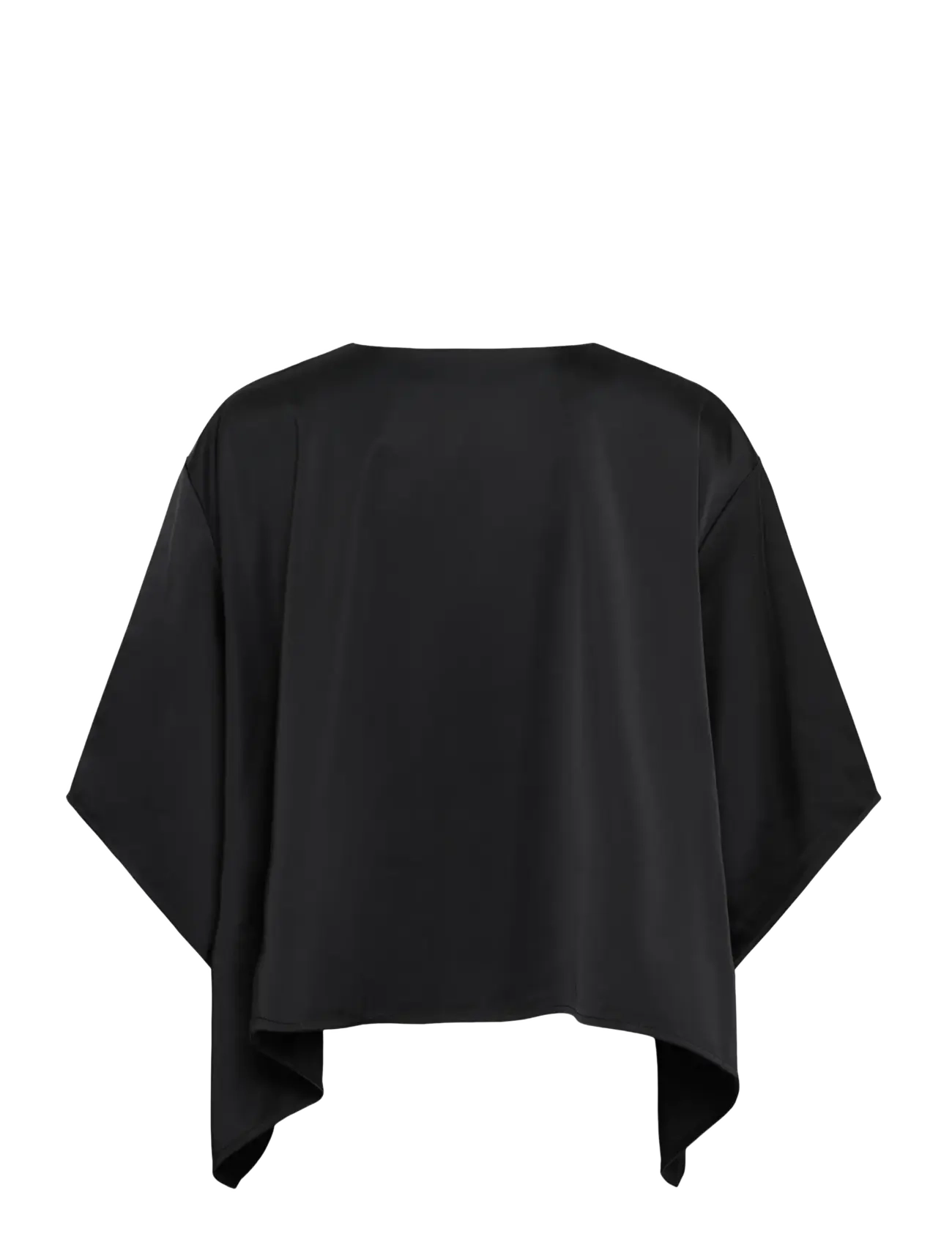 InWear - ZILKYIW A-LINE TOP - lühikeste varrukatega pluusid - black - 1