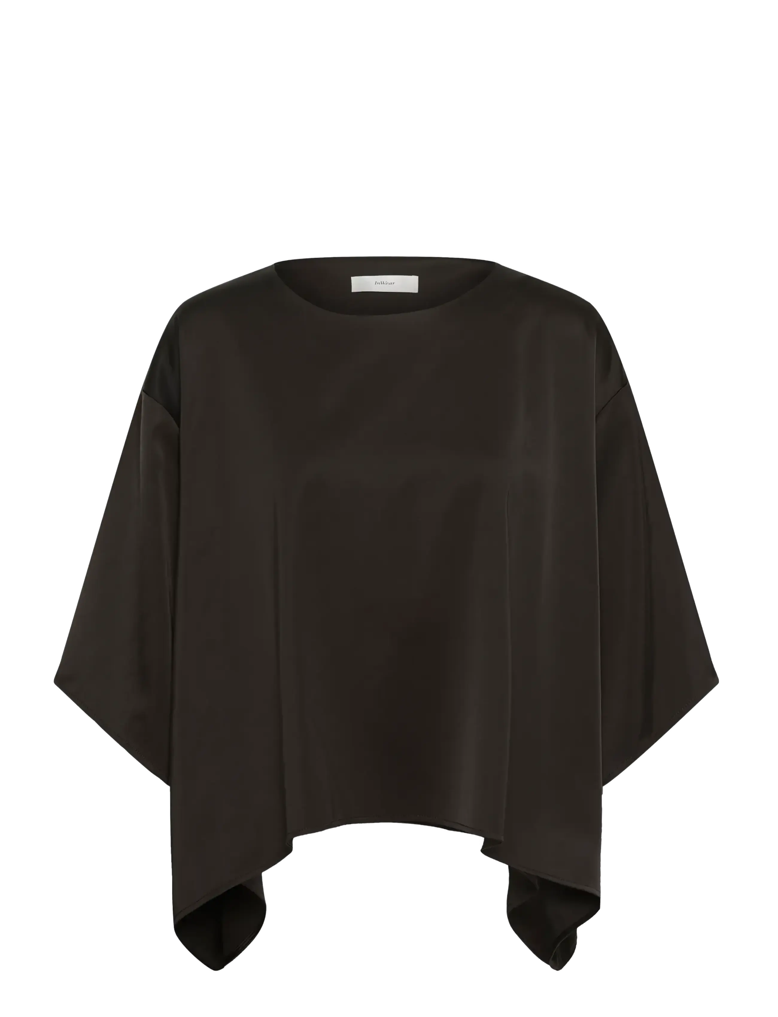 InWear ZILKYIW A-LINE TOP - Blusen - CHOCOLATE BROWN / brown
