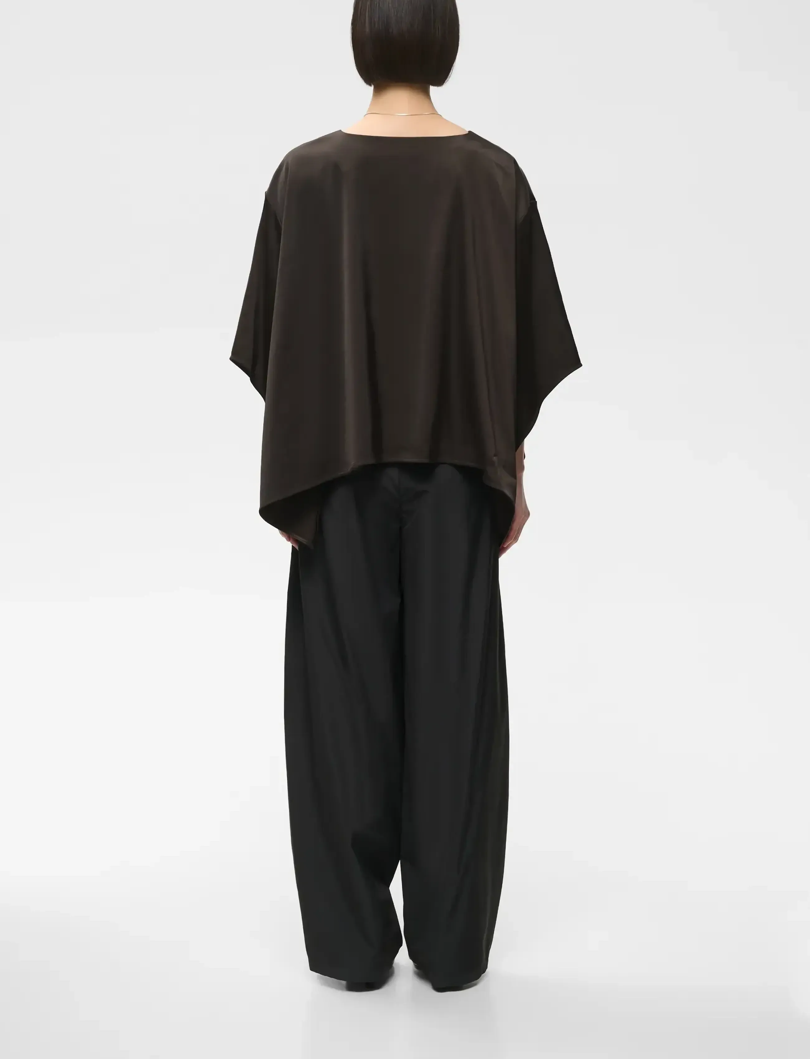 InWear - ZILKYIW A-LINE TOP - kurzärmelige blusen - chocolate brown - 4