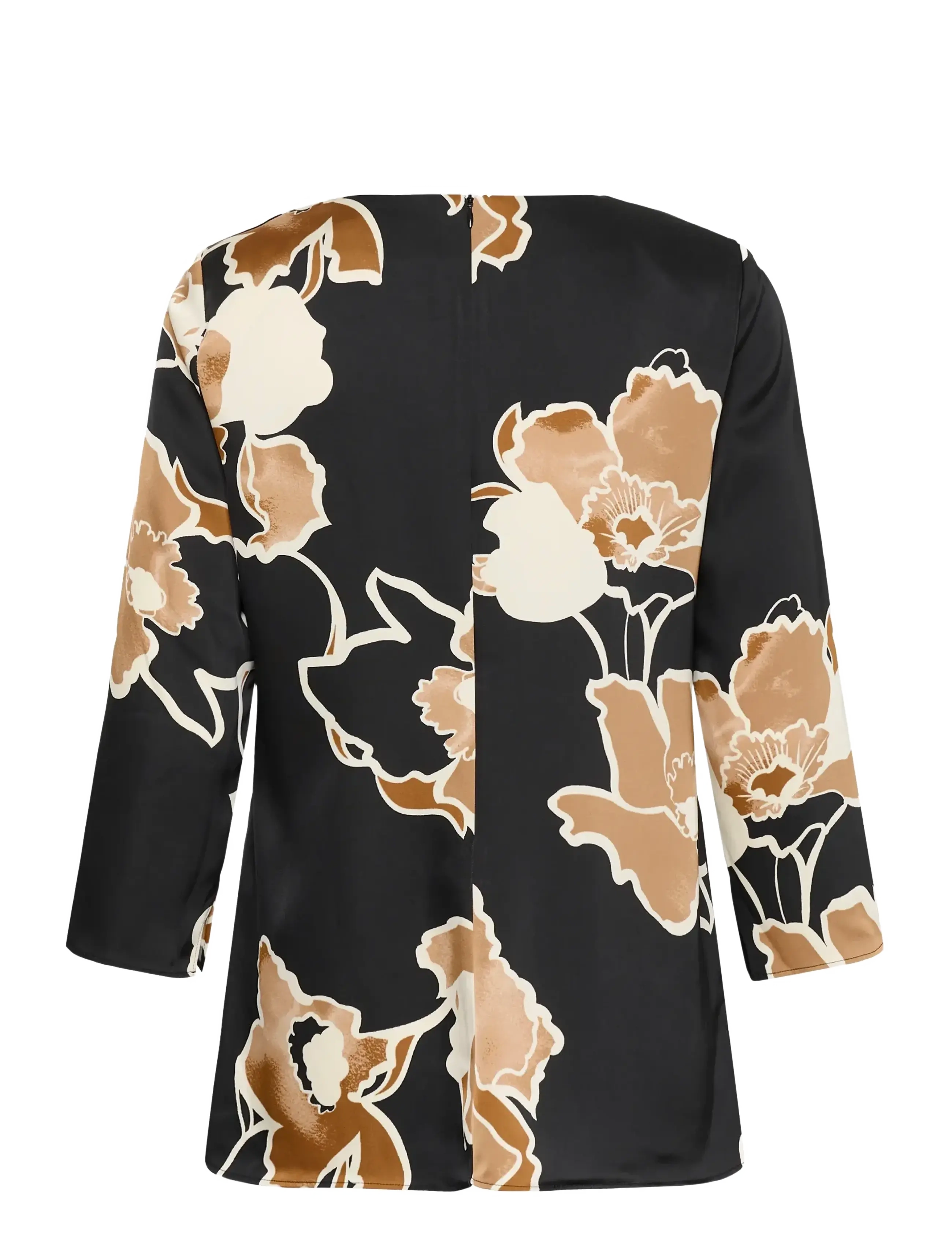 InWear - OLIVEIW BLOUSE - black sketch flower - 1