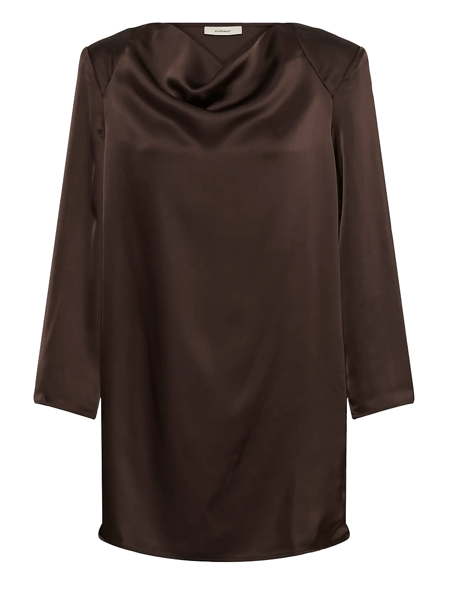 InWear - OLIVEIW SHORT DRESS - kurze kleider - chocolate brown - 1