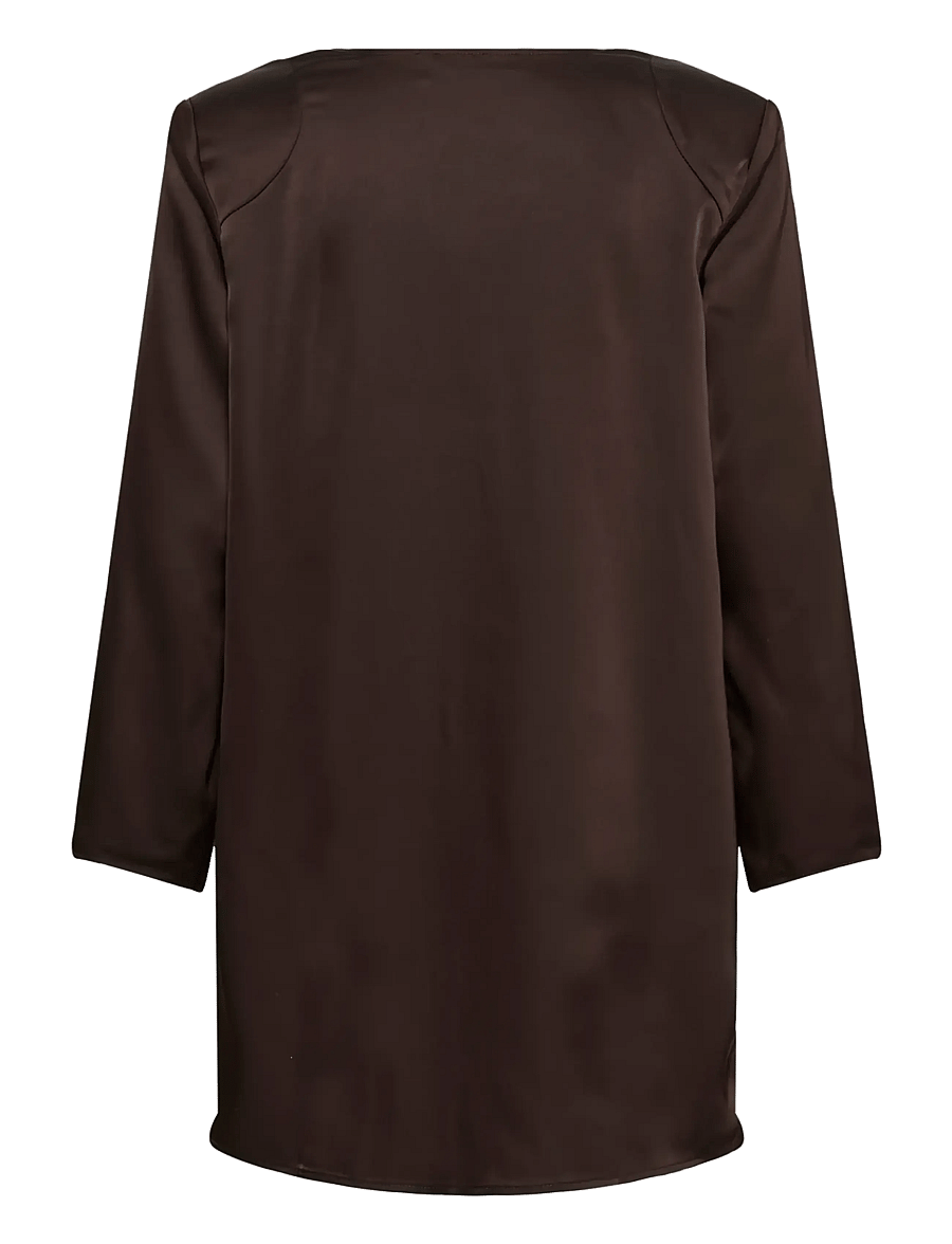 InWear - OLIVEIW SHORT DRESS - kurze kleider - chocolate brown - 2