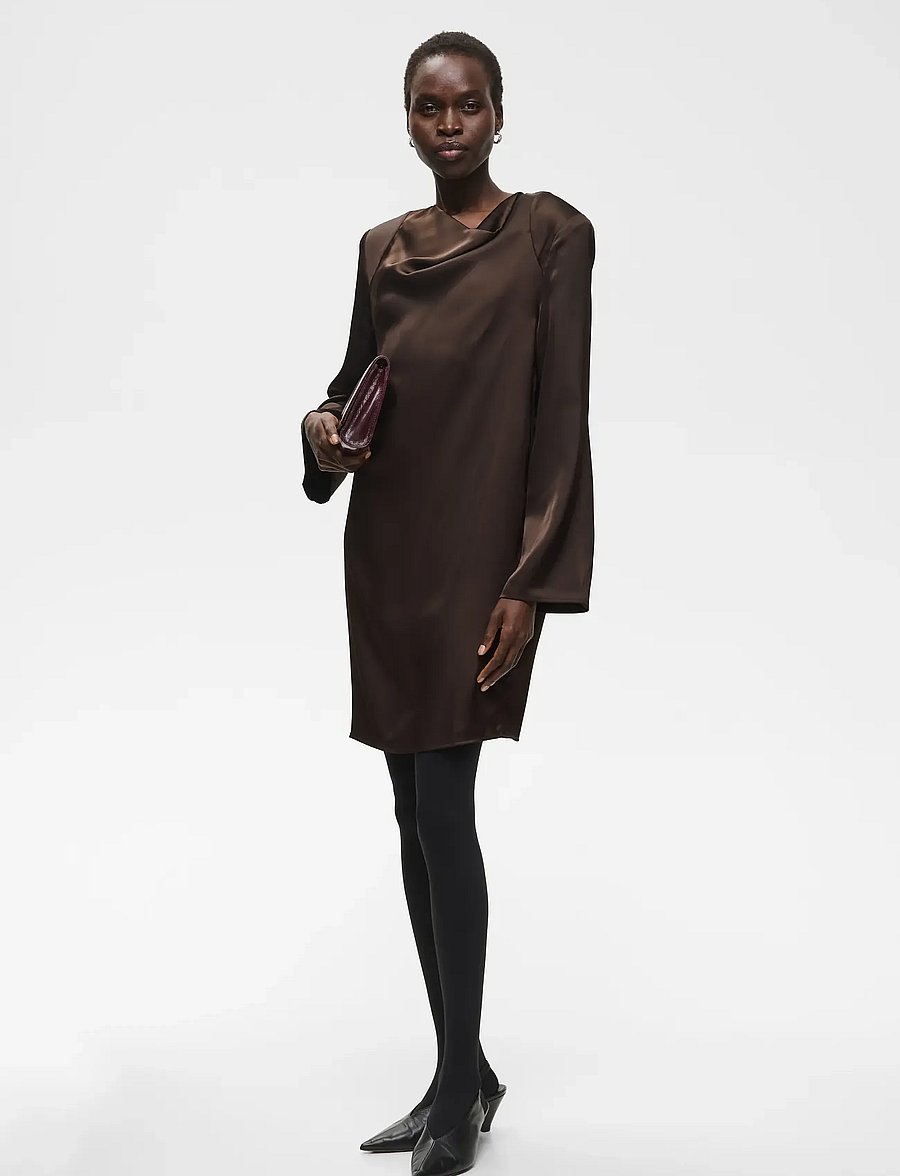 InWear - OLIVEIW SHORT DRESS - kurze kleider - chocolate brown - 3