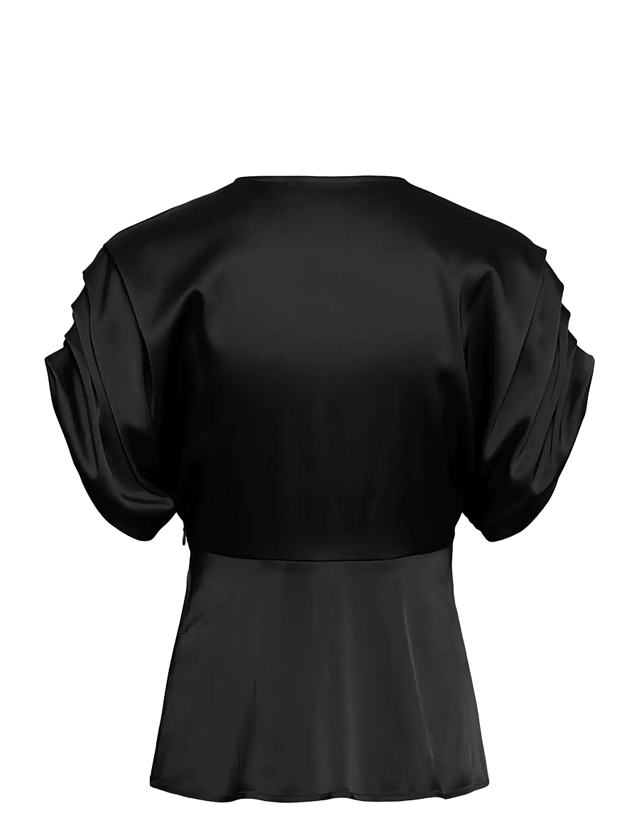 InWear - OAKKIIW TOP - kortærmede bluser - black - 2