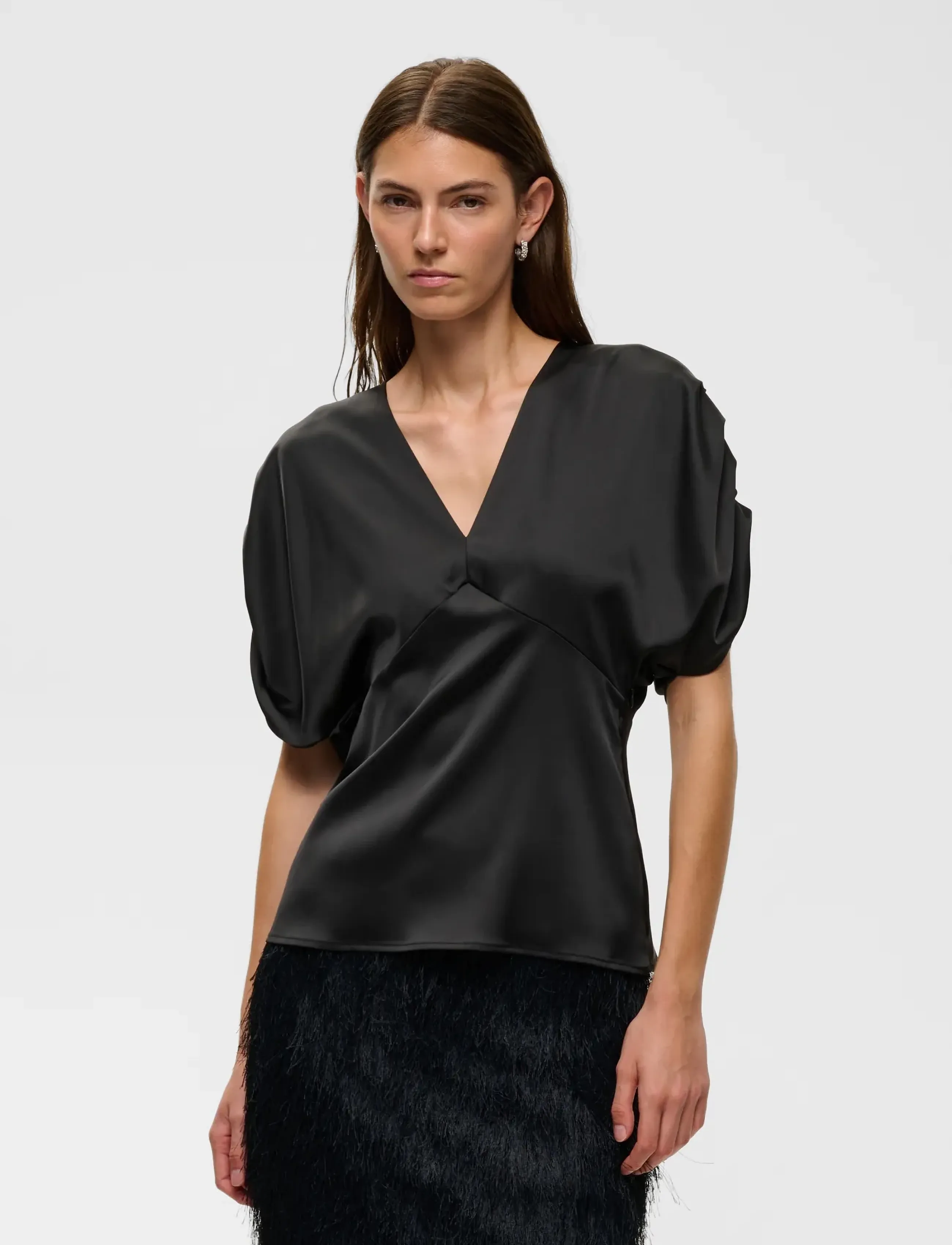 InWear OAKKIIW TOP - InWear - BLACK / black