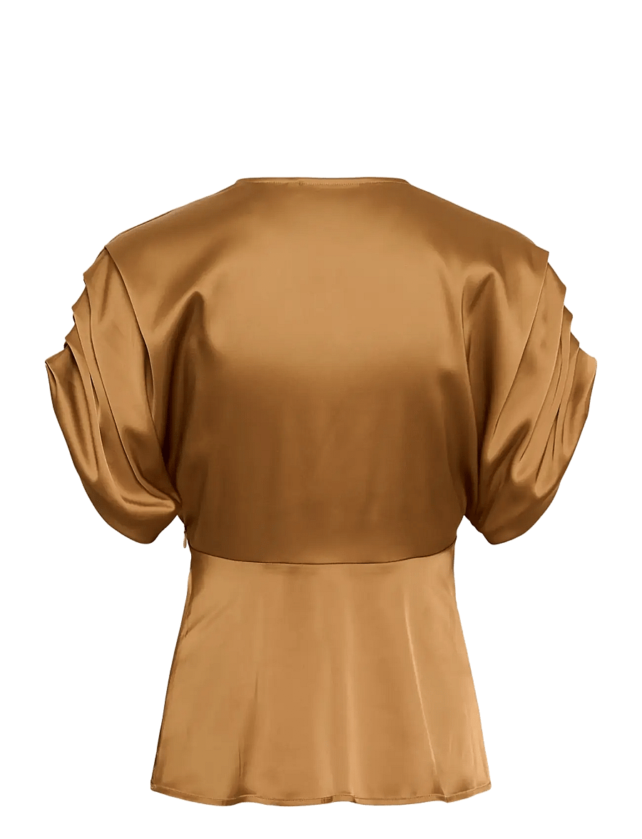 InWear - OAKKIIW TOP - kortærmede bluser - tobacco brown - 2