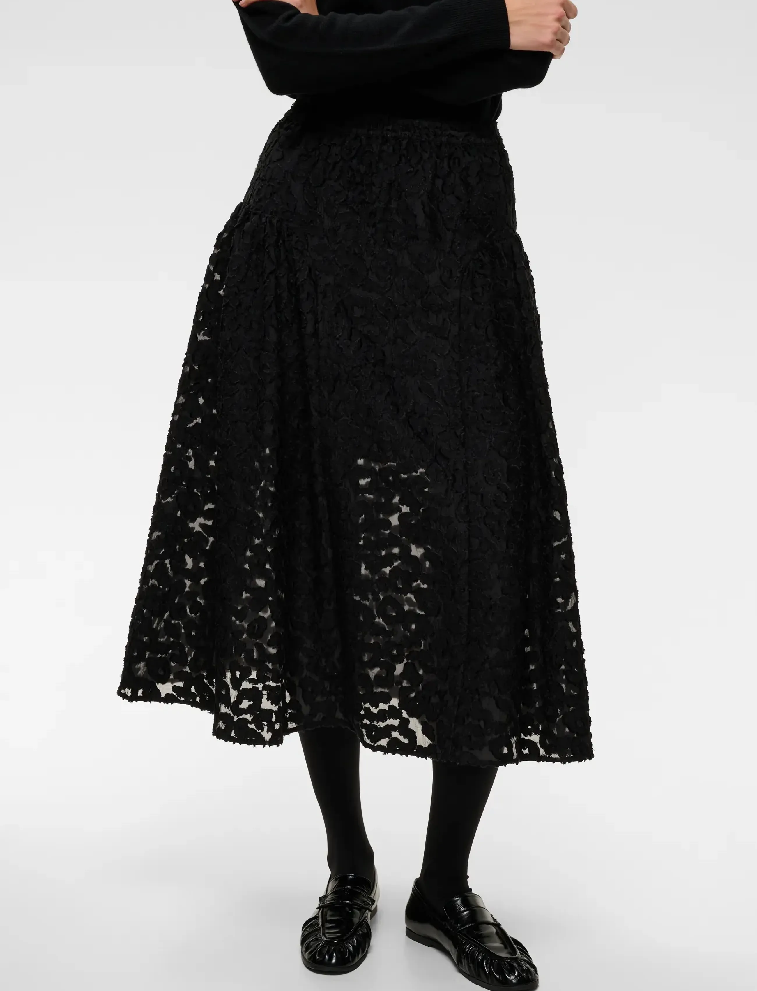 InWear OMEGAIW SKIRT - Nederdele - BLACK / black