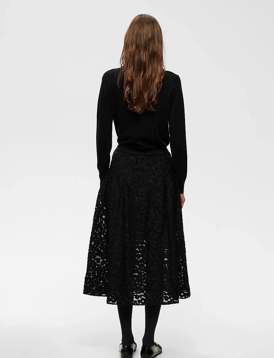 InWear - OMEGAIW SKIRT - midi-röcke - black - 4