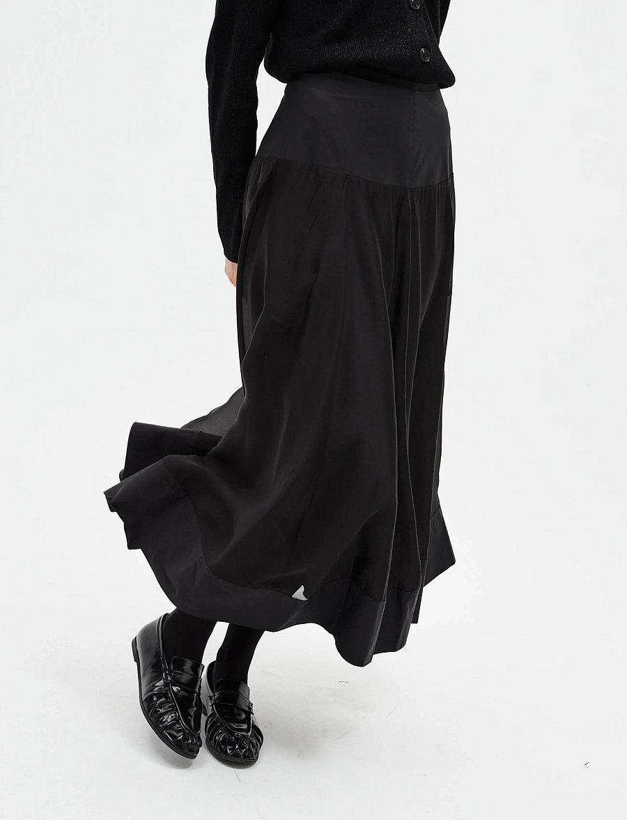 InWear - ORANGEIW SKIRT - midihameet - black - 0