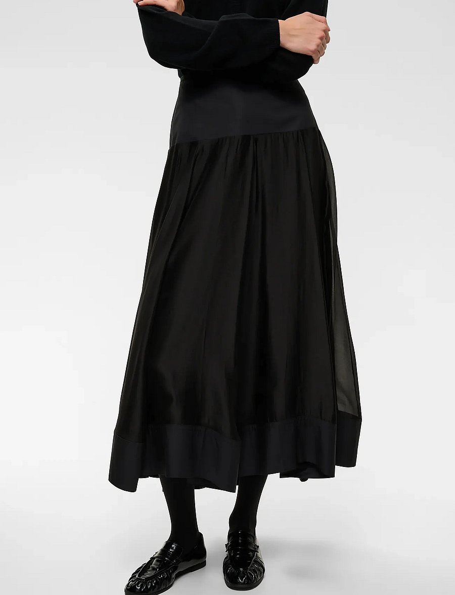 InWear - ORANGEIW SKIRT - midi-röcke - black - 0