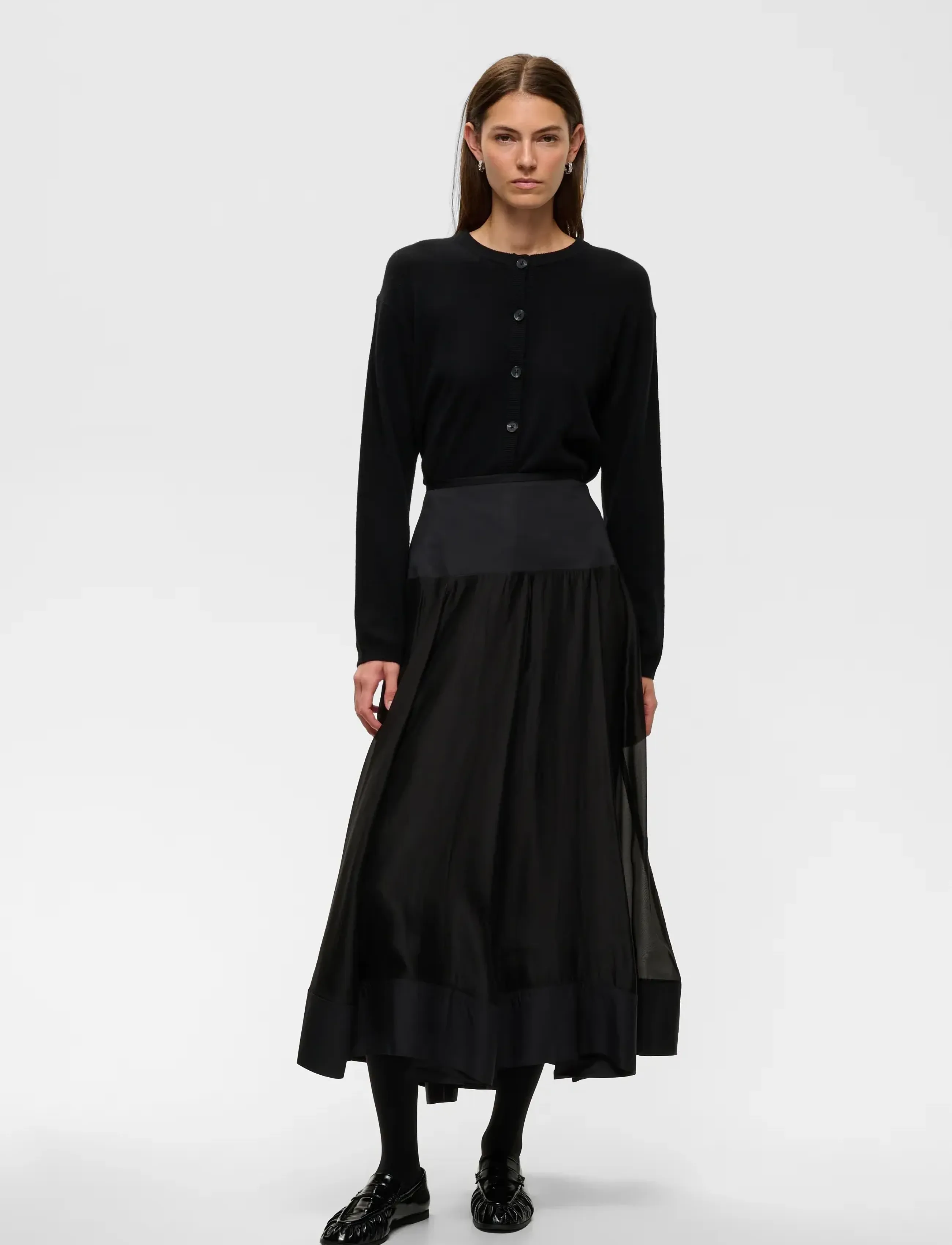 InWear - ORANGEIW SKIRT - midi-röcke - black - 3