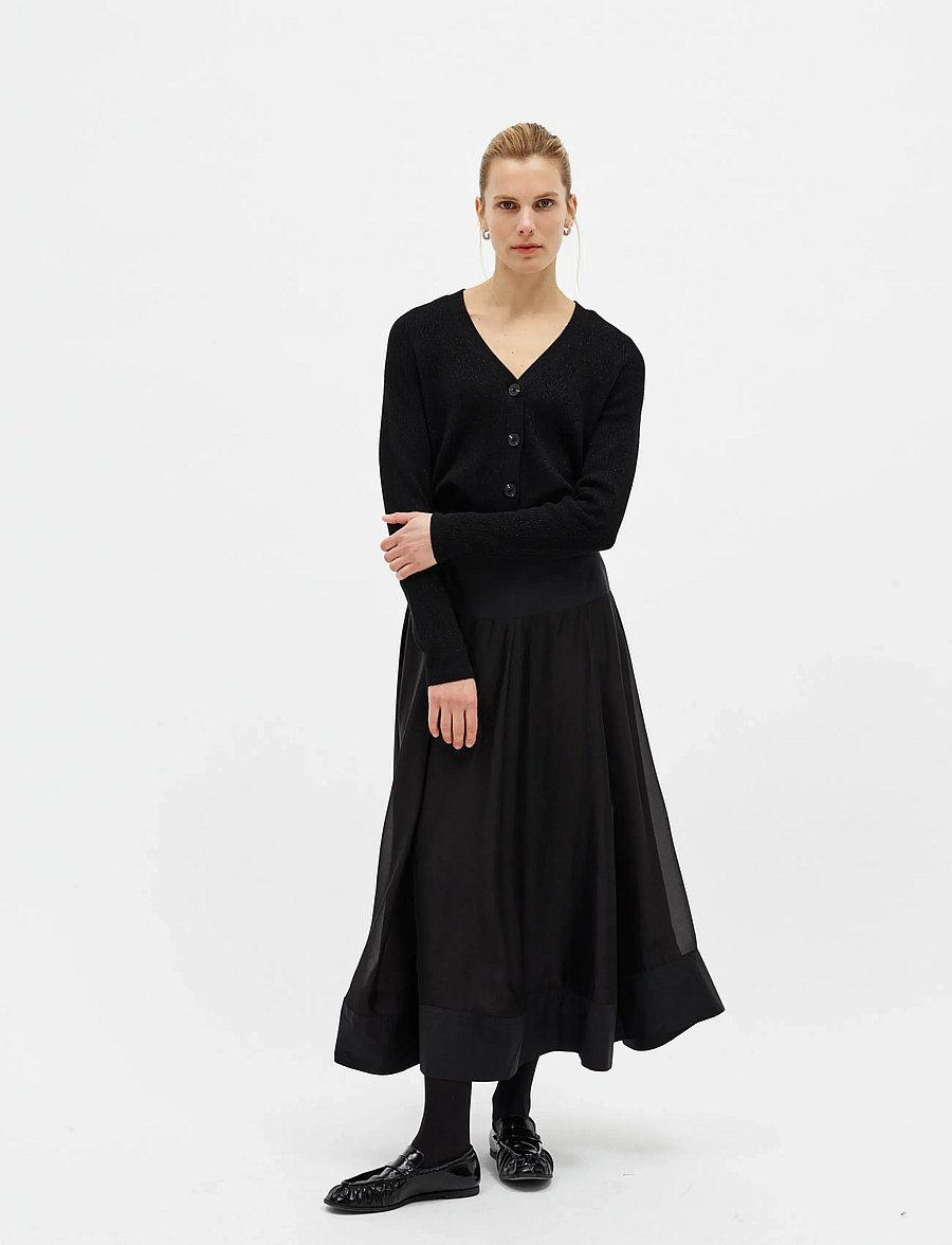 InWear - ORANGEIW SKIRT - midihameet - black - 3