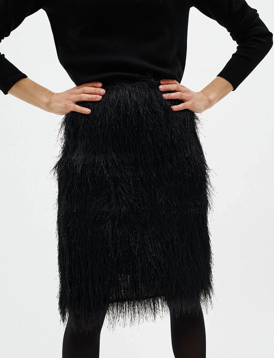 InWear - OPHIRAIW SKIRT - kurze röcke - black - 0