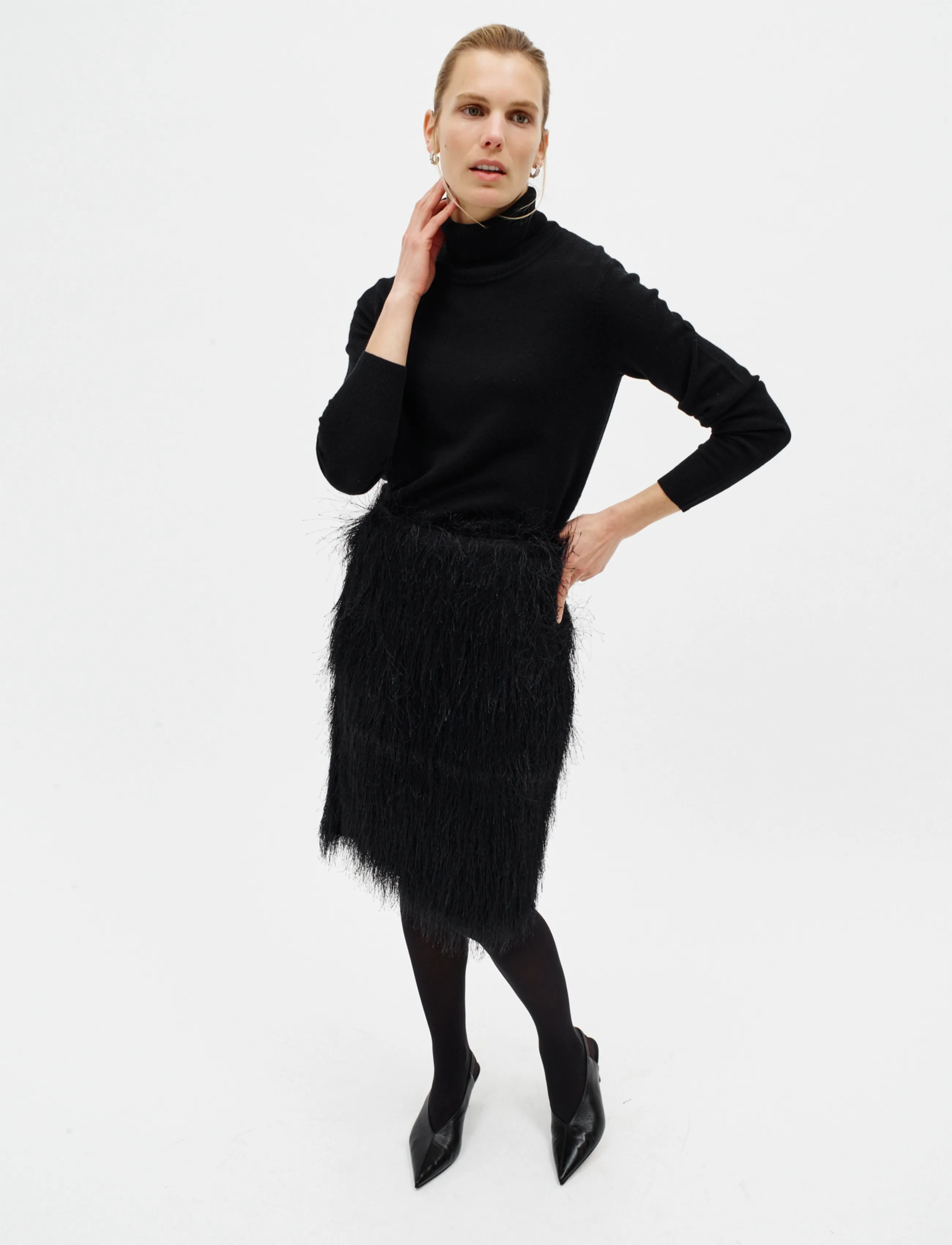 InWear - OPHIRAIW SKIRT - kurze röcke - black - 3