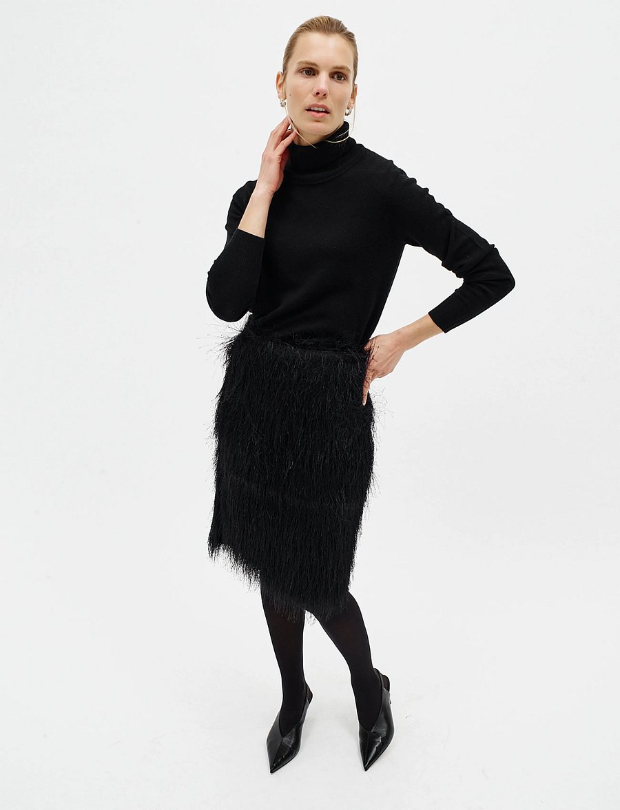 InWear - OPHIRAIW SKIRT - kurze röcke - black - 3