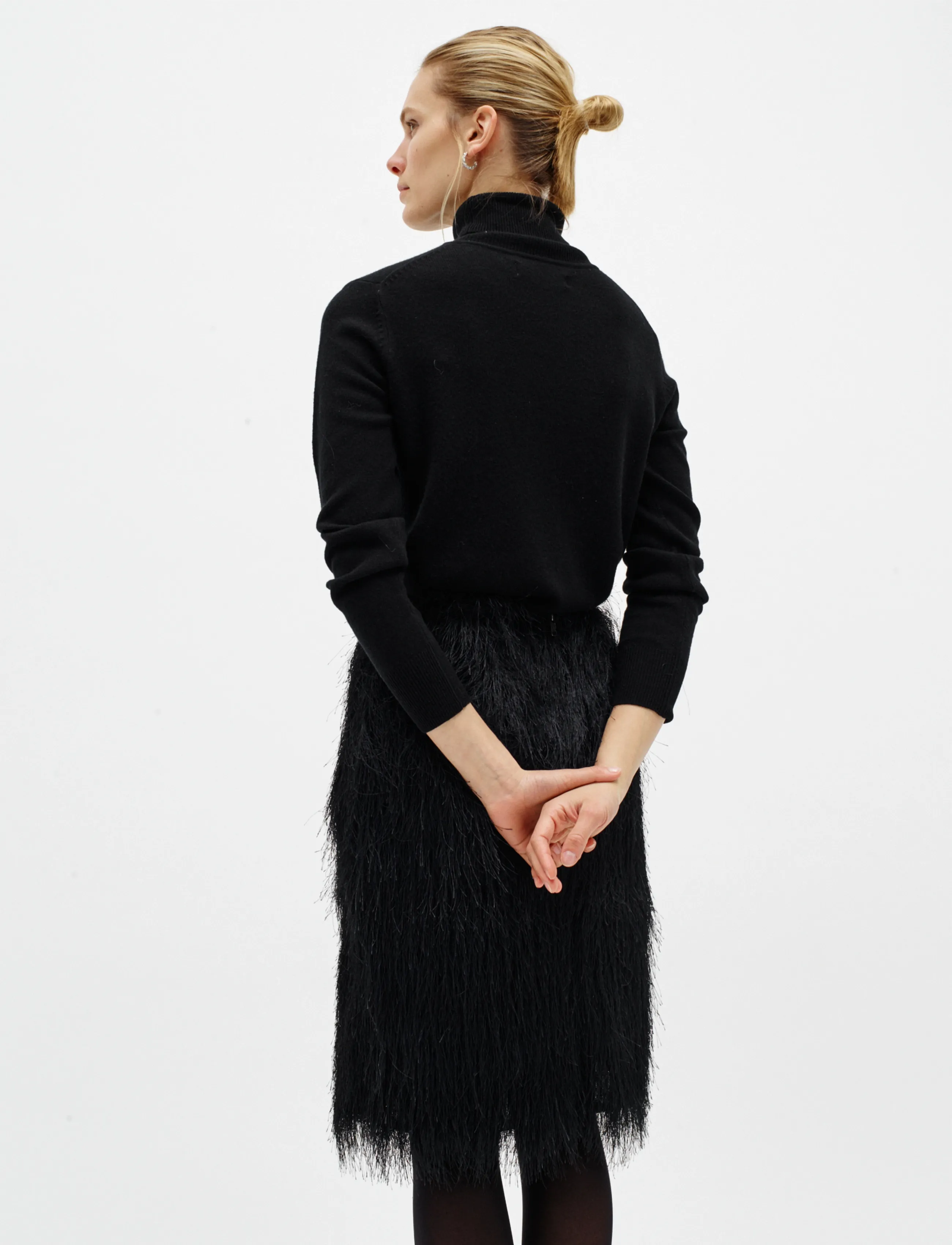 InWear - OPHIRAIW SKIRT - kurze röcke - black - 4