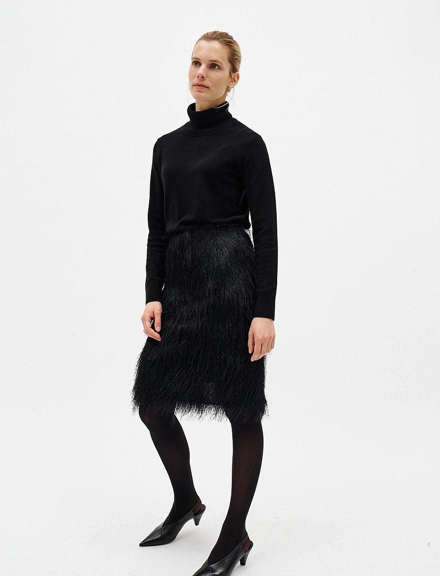 InWear - OPHIRAIW SKIRT - kurze röcke - black - 5