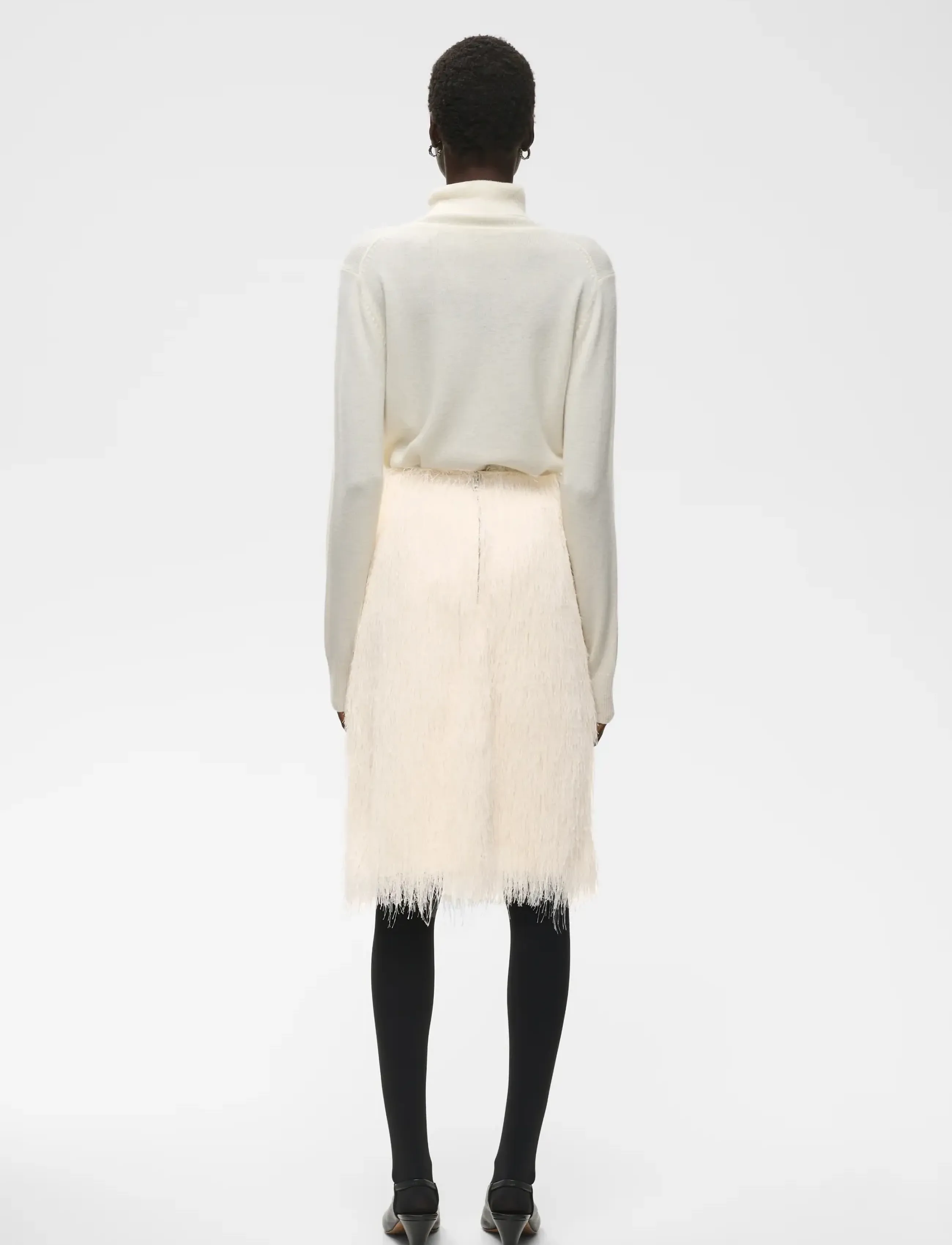 InWear - OPHIRAIW SKIRT - kurze röcke - pearled ivory - 4