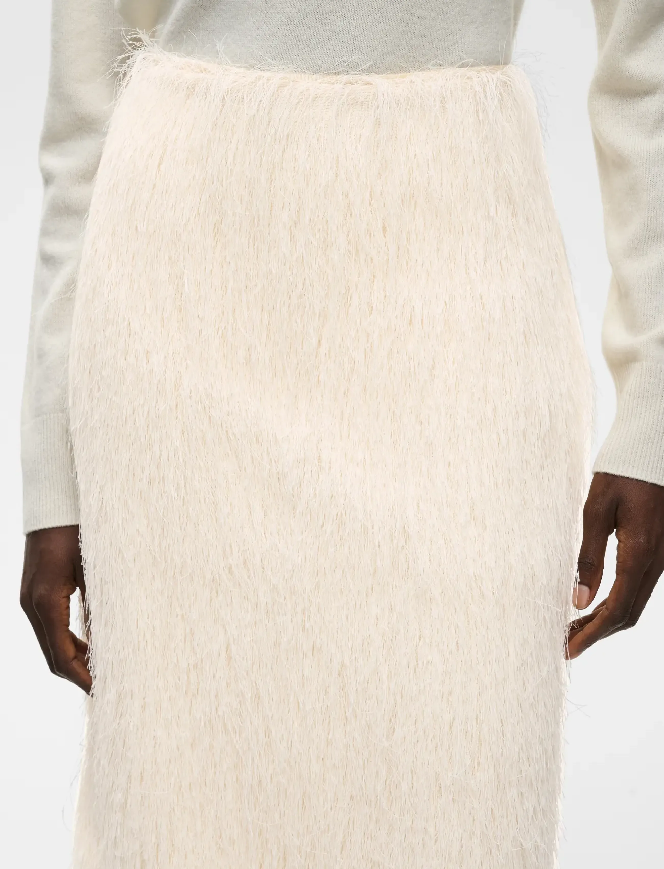 InWear - OPHIRAIW SKIRT - kurze röcke - pearled ivory - 5