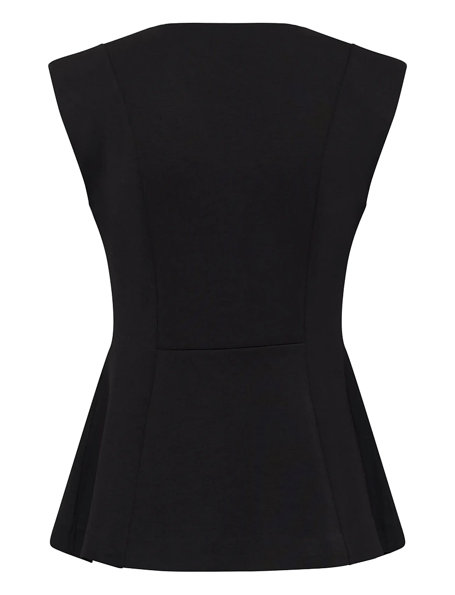 InWear - BAYAIW VINCENT TOP - Ärmlösa blusar - black sequinsflower - 2