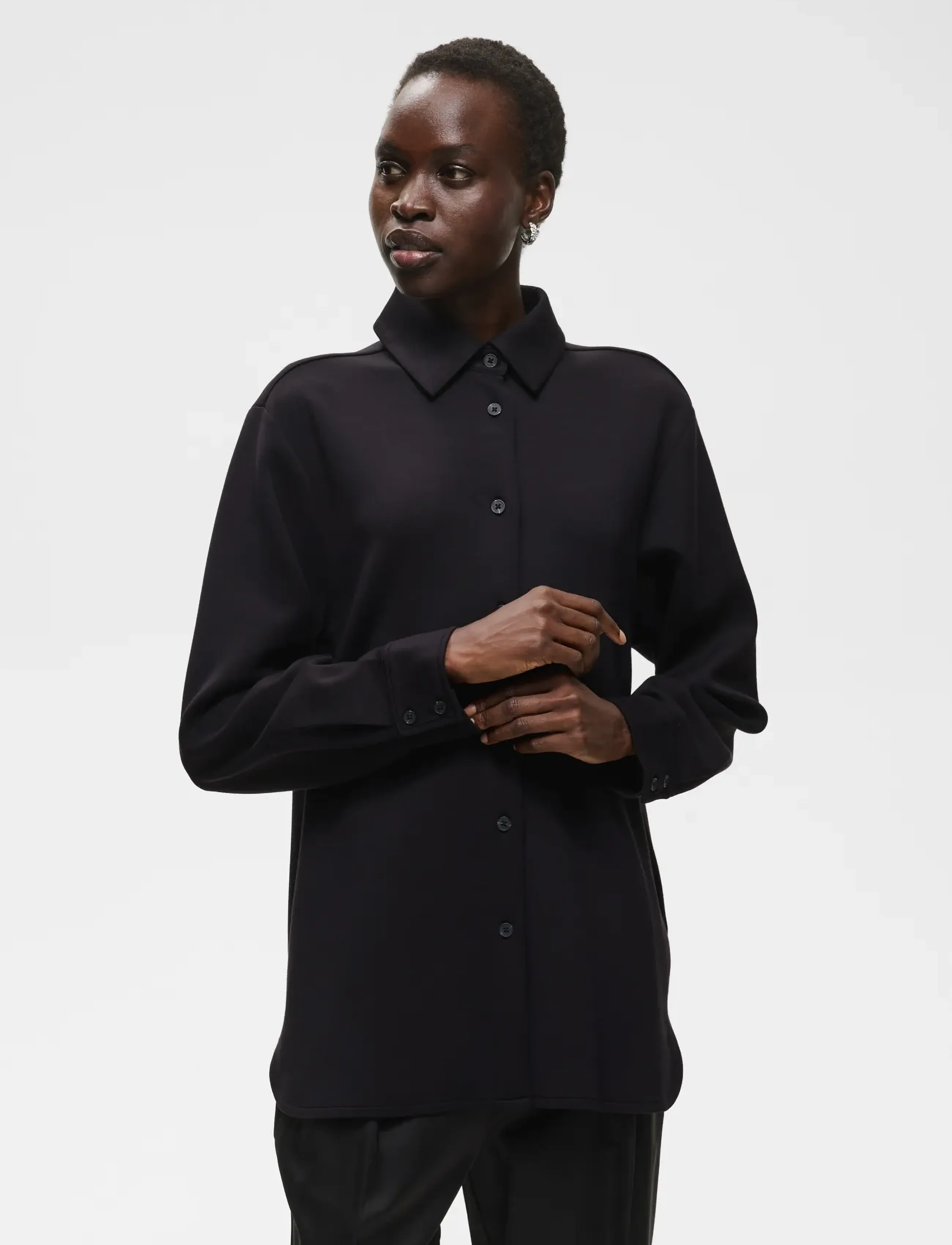 InWear BAYAIW VINCENT SHIRT - InWear - BLACK / black