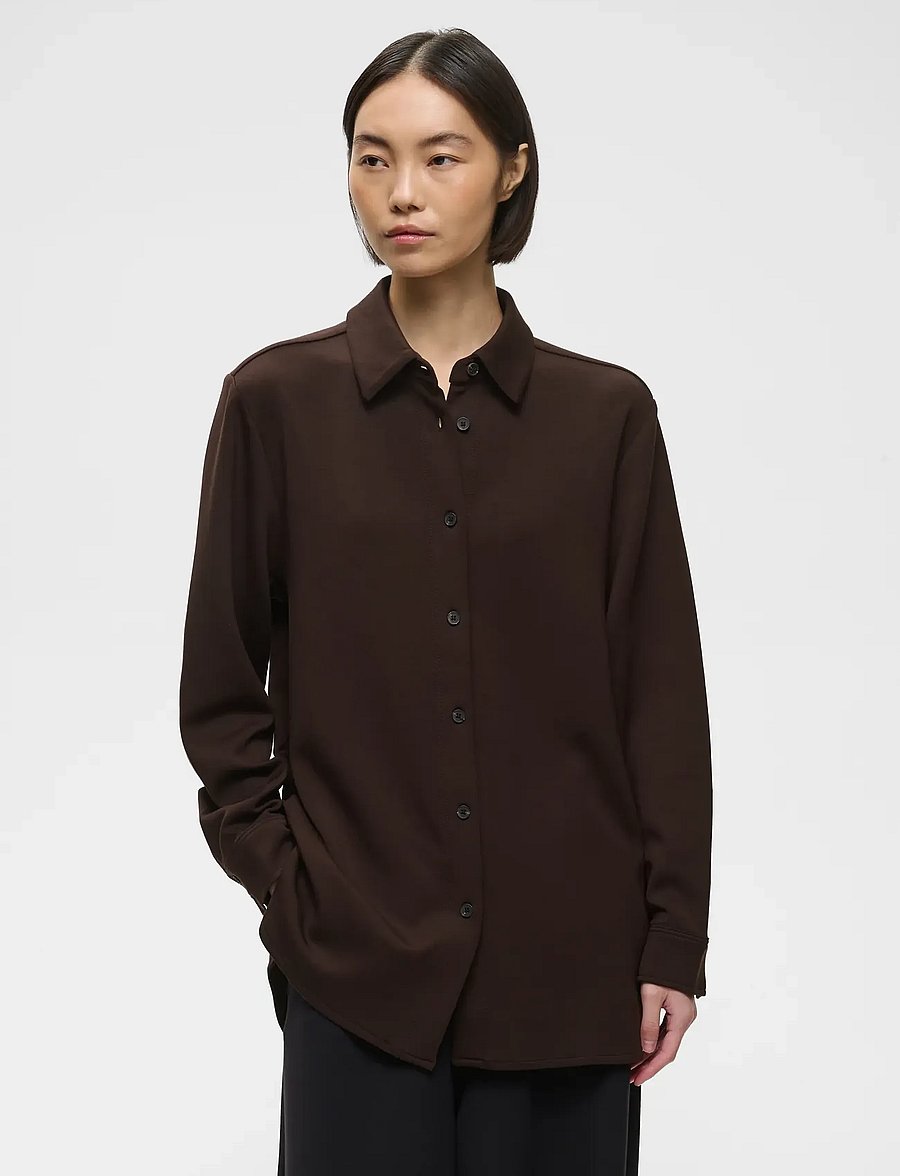 InWear - BAYAIW VINCENT SHIRT - langærmede skjorter - chocolate brown - 0