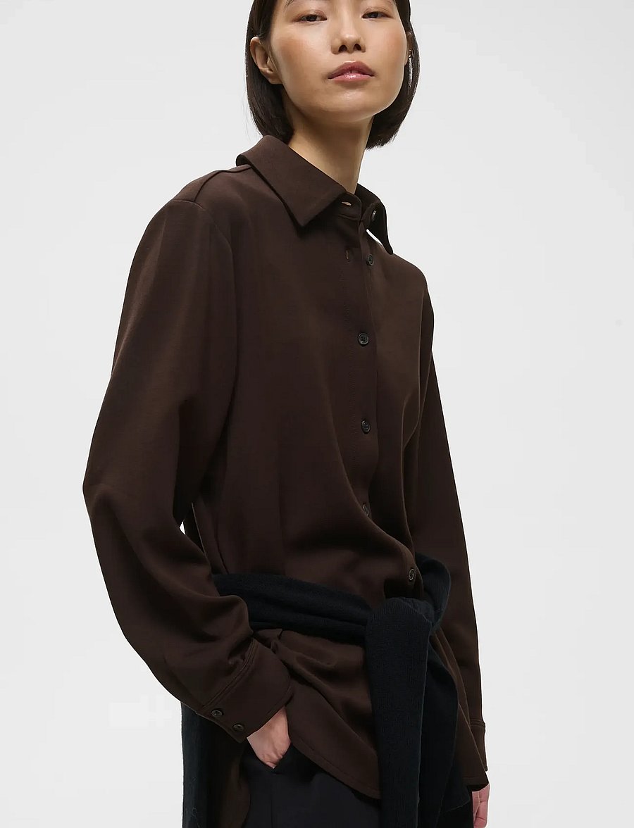 InWear - BAYAIW VINCENT SHIRT - langærmede skjorter - chocolate brown - 5