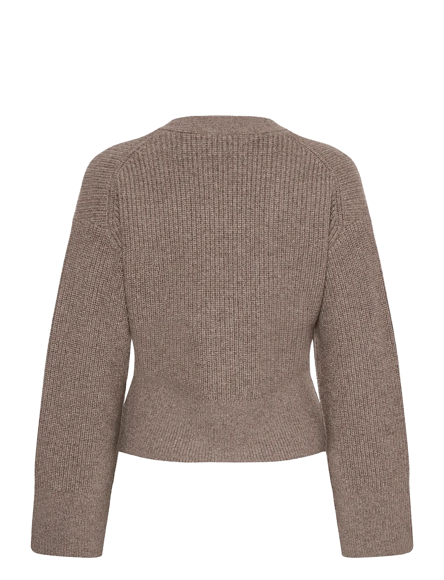 InWear - NOOMIIW KAXY CARDIGAN - strickjacken - cinder melange - 2