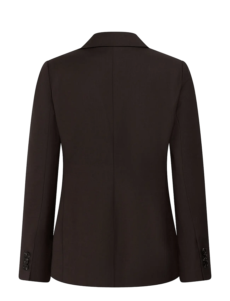 InWear - CADIEIW MEL CORE BLAZER - blazers met één knopenrij - chocolate brown melange - 2