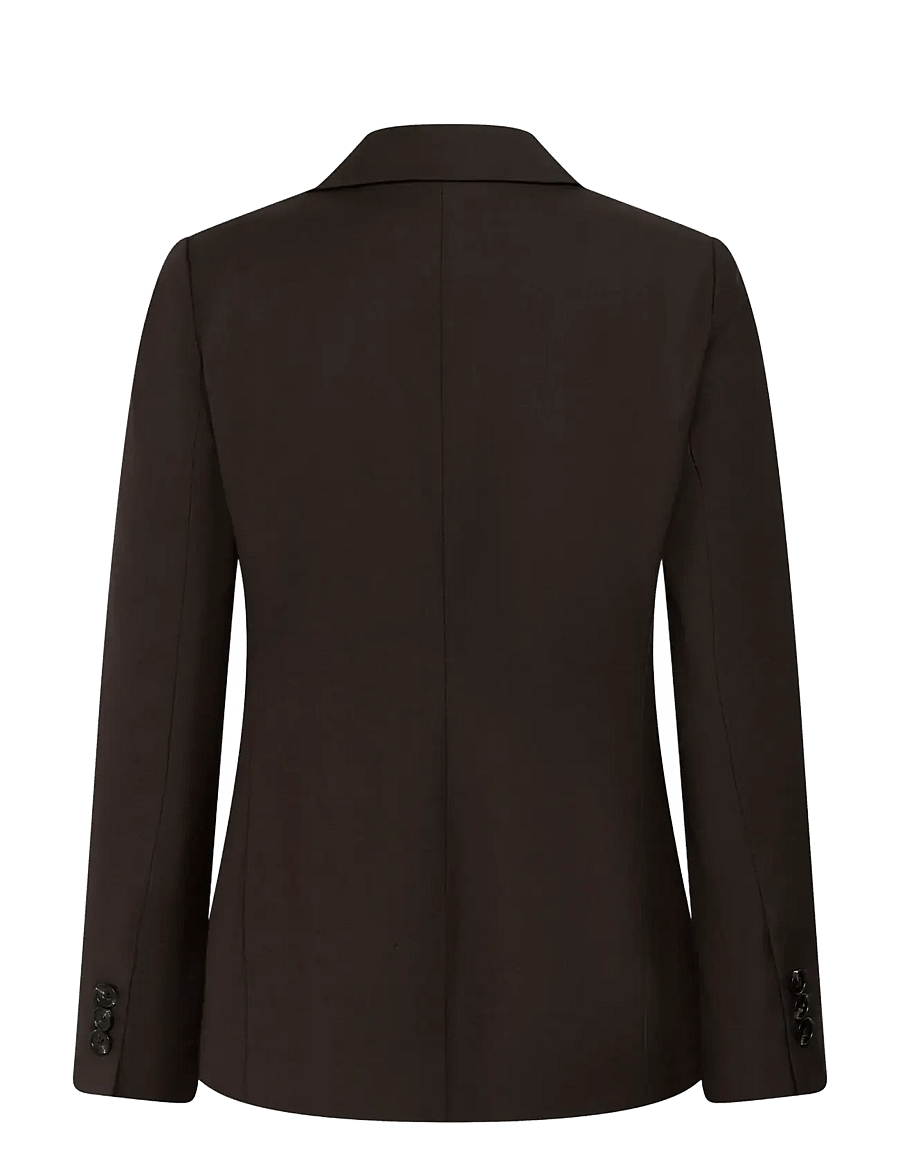 InWear - CADIEIW MEL CORE BLAZER - enkeltradede blazere - chocolate brown melange - 1