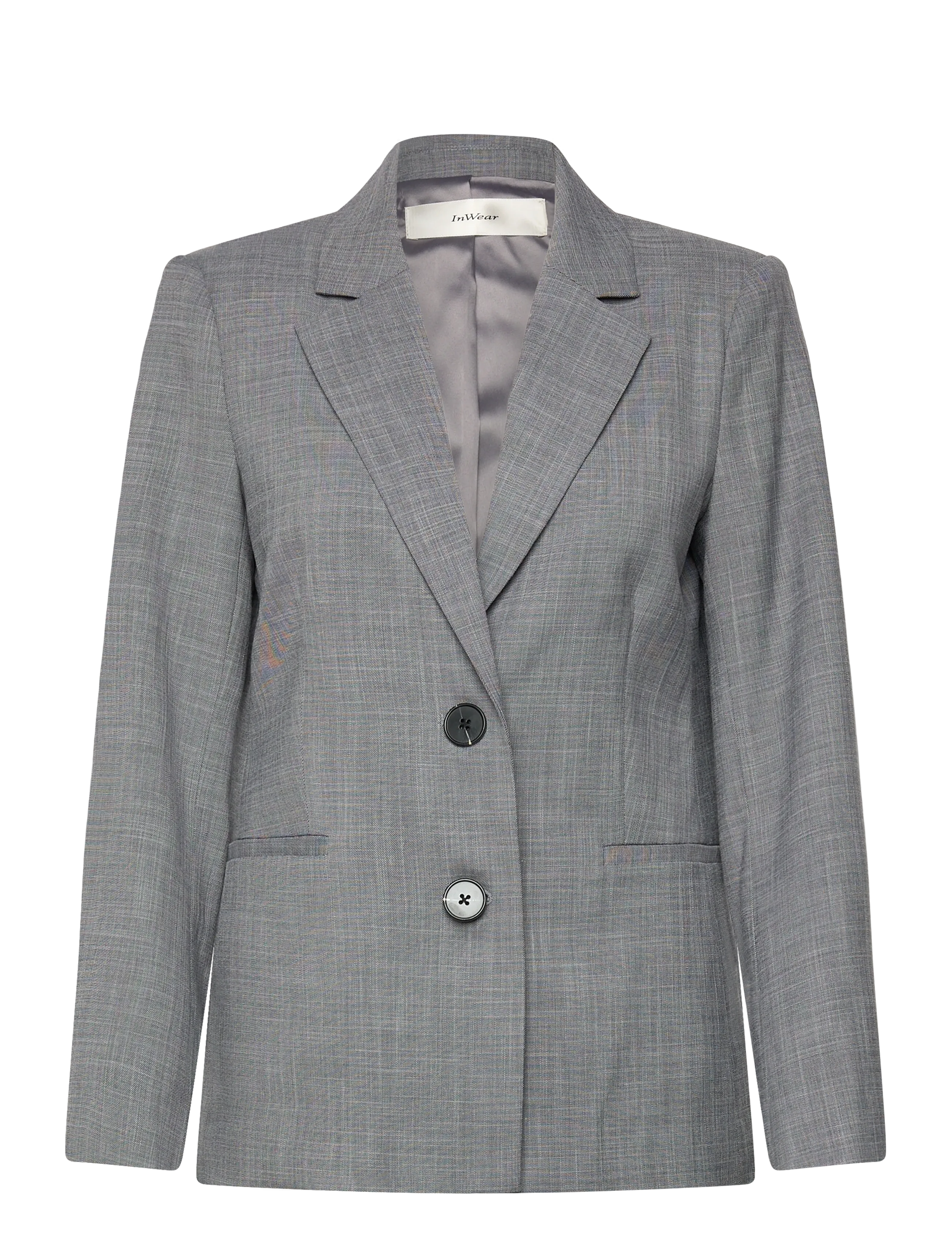 INWEAR Cadieiw Mel Core Blazer Grau - 32 - Damen