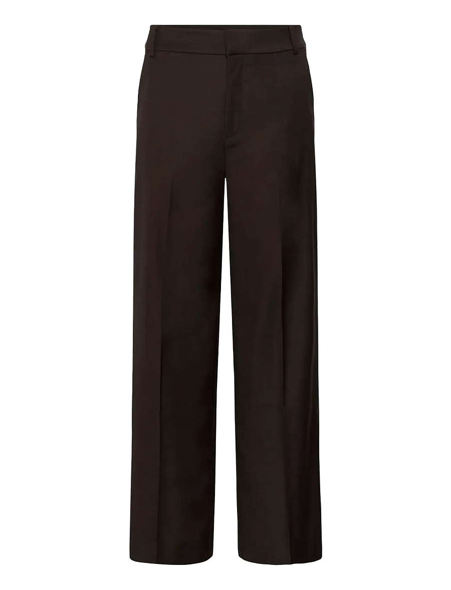 InWear - CADIEIW MEL CORE PANT - habitbukser - chocolate brown melange - 1