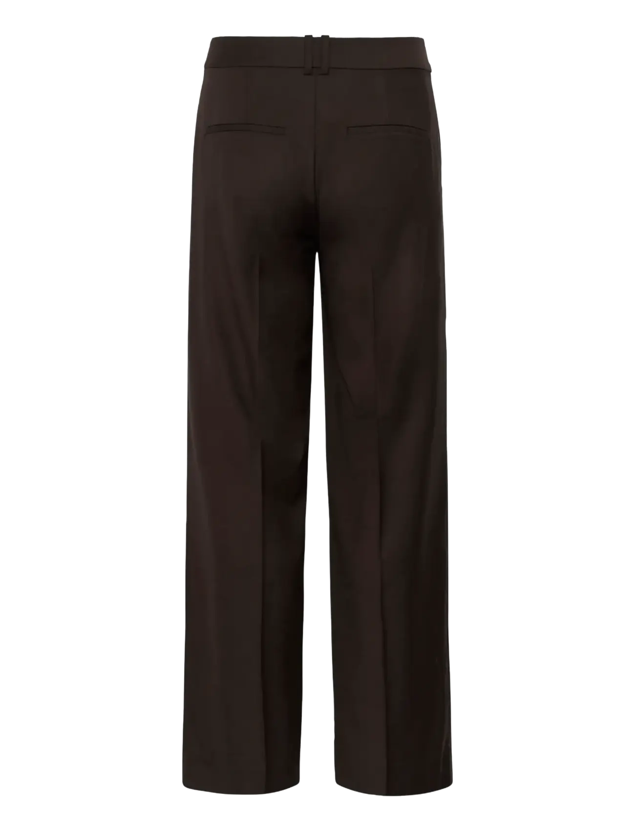 InWear - CADIEIW MEL CORE PANT - kostymbyxor - chocolate brown melange - 2