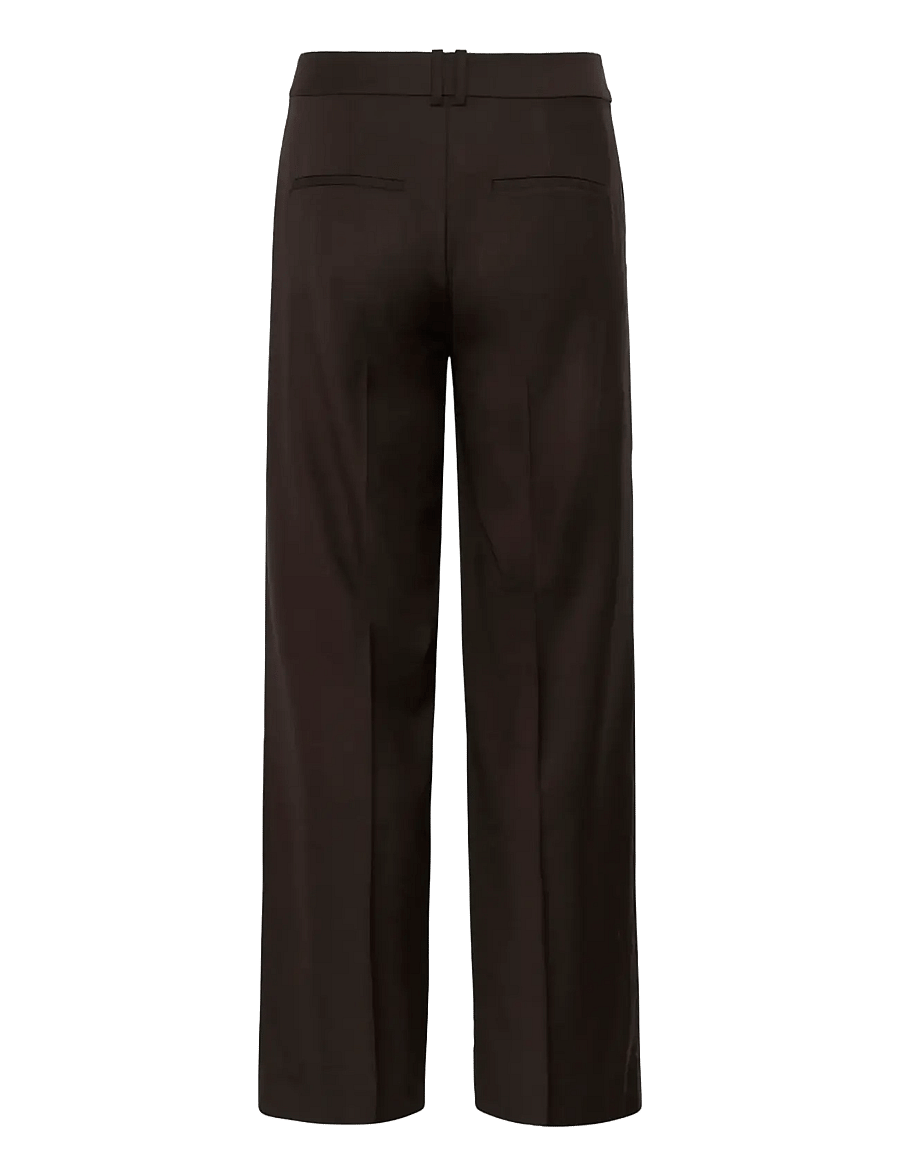 InWear - CADIEIW MEL CORE PANT - habitbukser - chocolate brown melange - 2