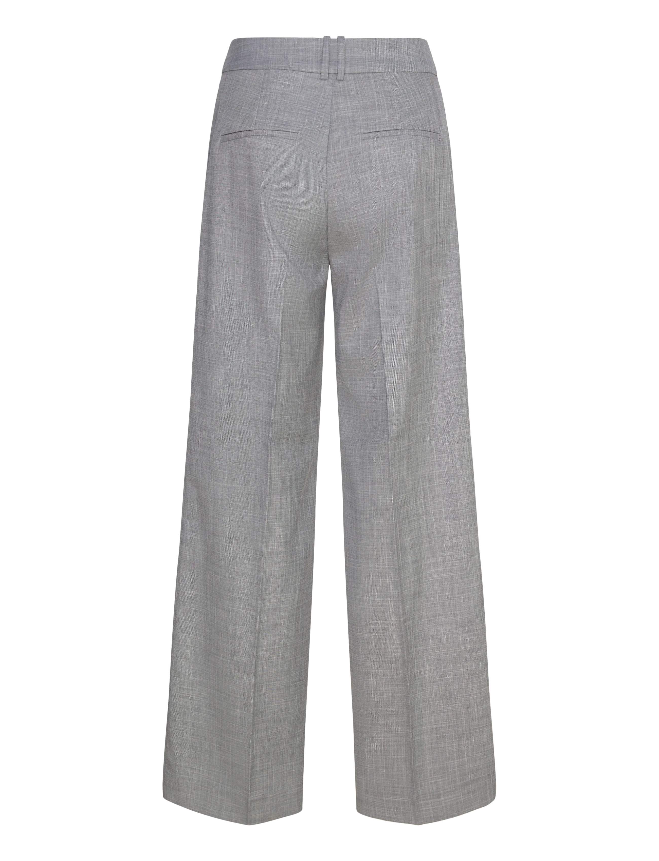 InWear - CADIEIW MEL CORE PANT - pidulikud püksid - new light grey melange - 2