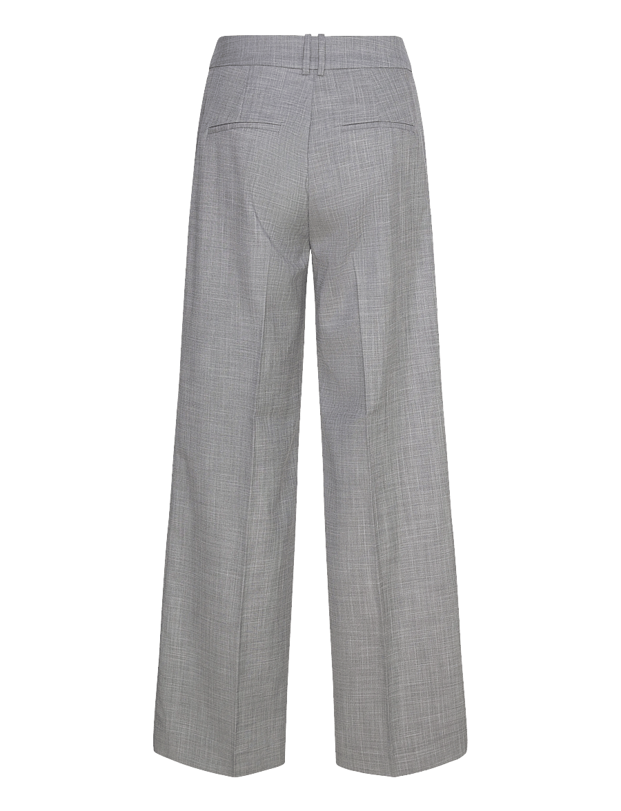 InWear - CADIEIW MEL CORE PANT - anzugshosen - new light grey melange - 2