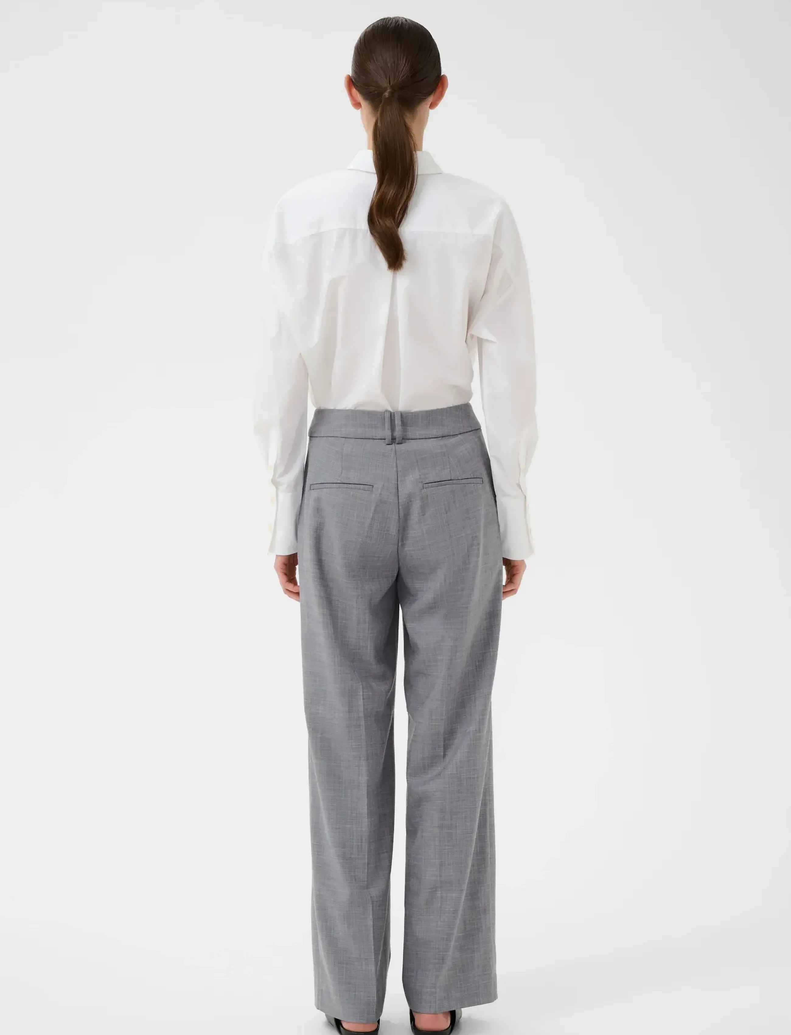 InWear Cadieiw Mel Core Pant kostymbyxor dam – bild 2