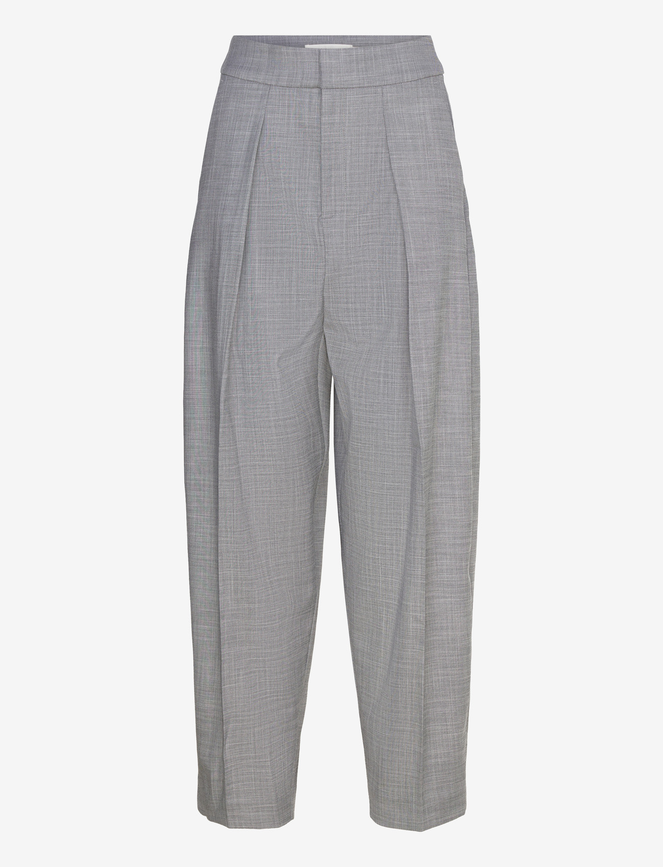 InWear - CADIEIW MEL CORE BARREL PANT - barrel-hosen - new light grey melange - 0