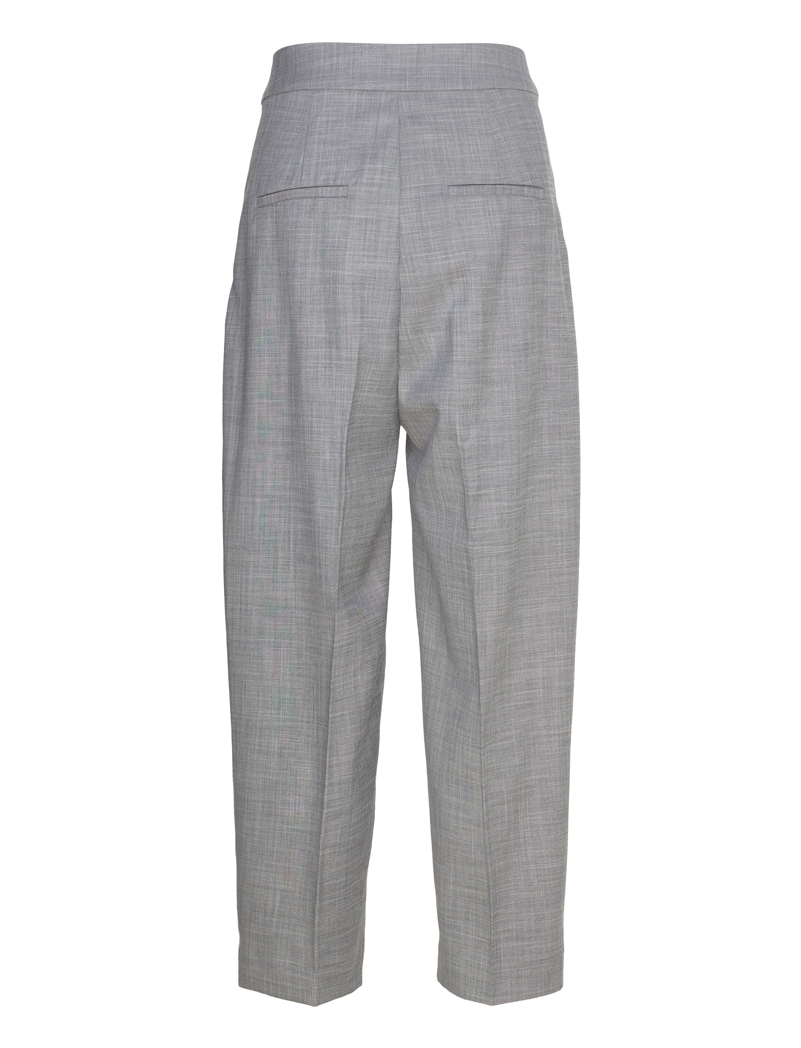 InWear - CADIEIW MEL CORE BARREL PANT - barrel-bukser - new light grey melange - 2