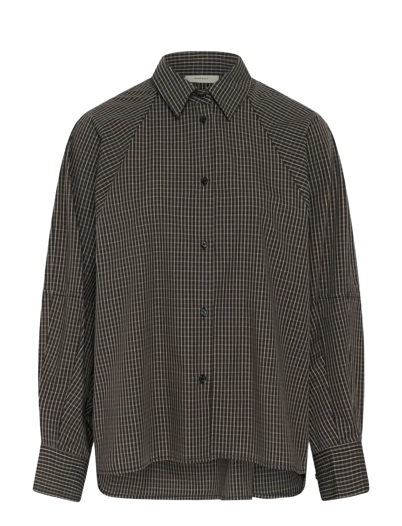InWear MILLESIW LOOSE SHIRT - Kleidung - BLACK GRAPHIC CHECK / black