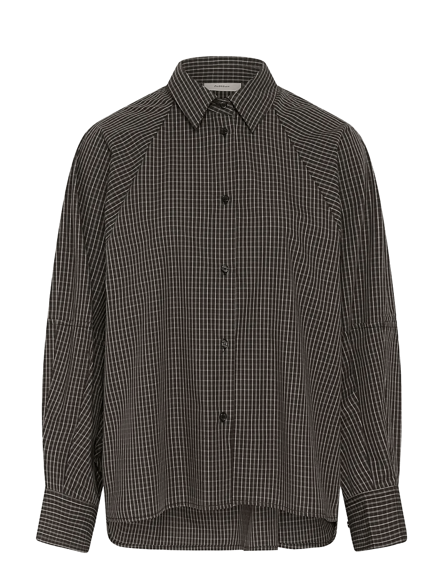InWear - MILLESIW LOOSE SHIRT - black graphic check - 1
