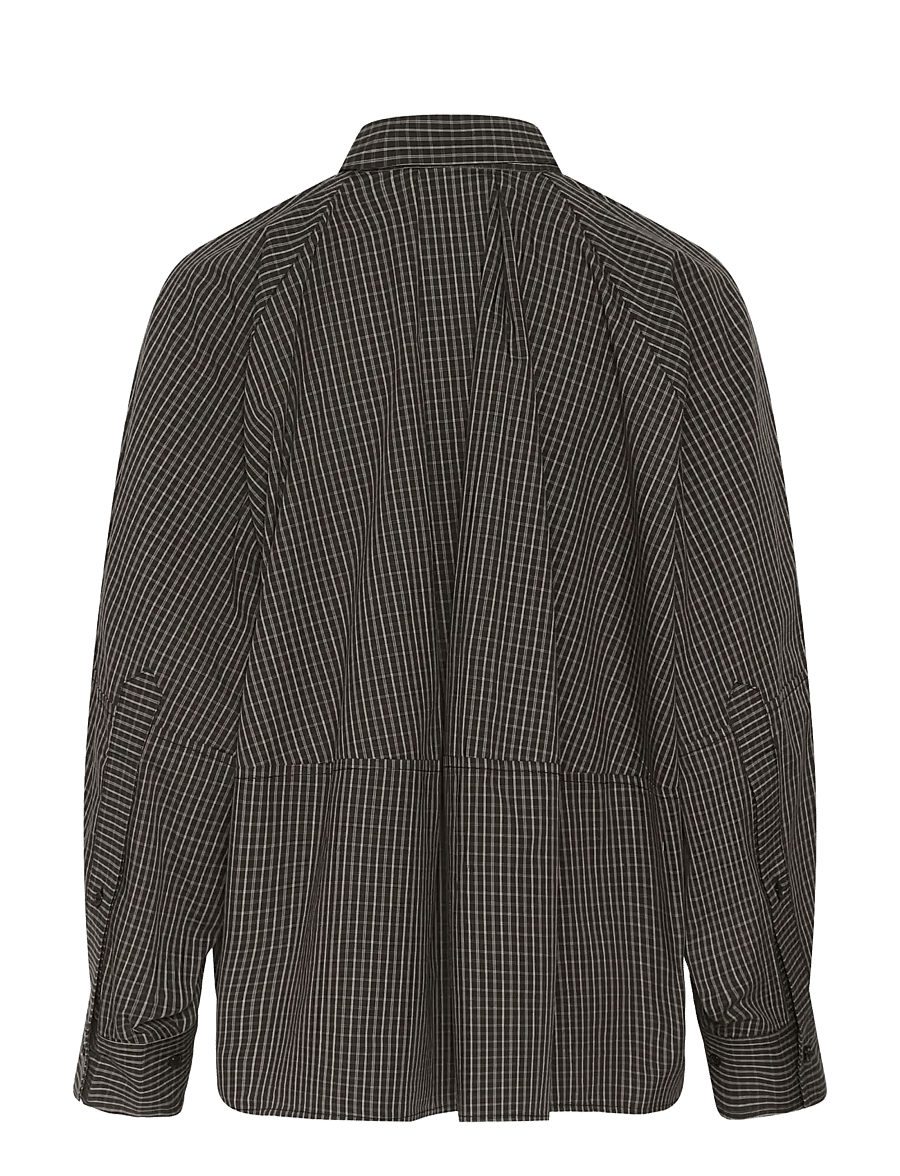 InWear - MILLESIW LOOSE SHIRT - black graphic check - 2