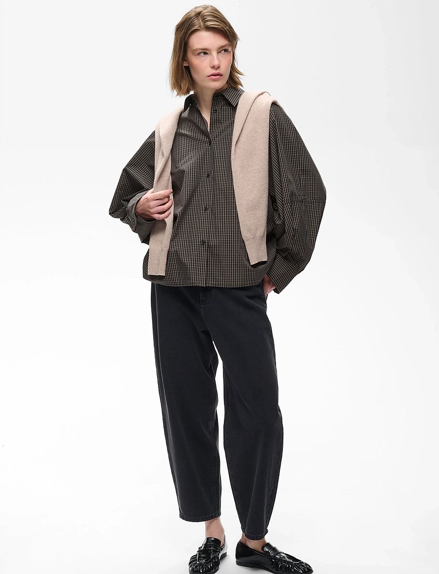InWear - MILLESIW LOOSE SHIRT - black graphic check - 0